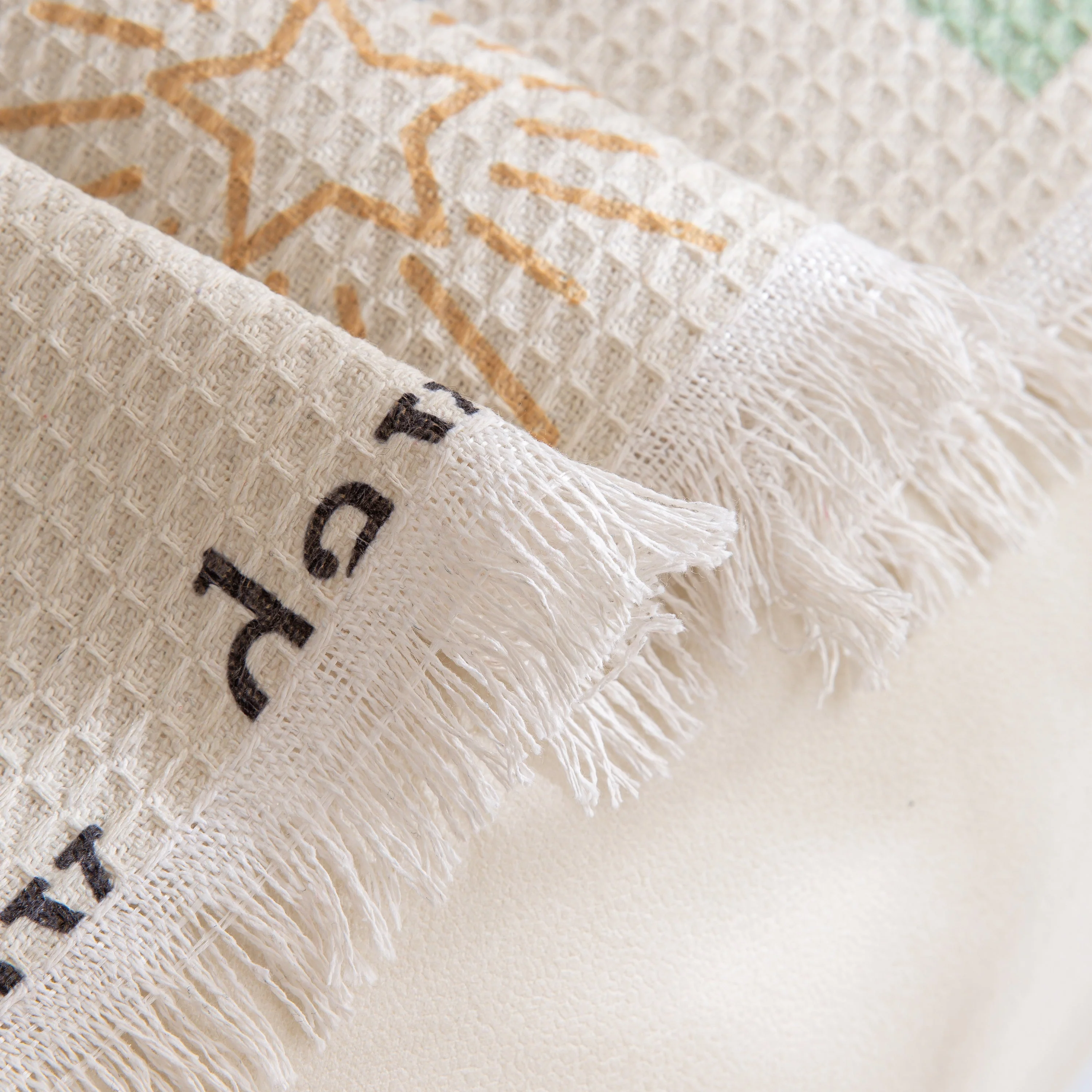 Chenille Sofa Cover Throw, Smile Couch Cover Blanket Throws for Couches, Soft Sofa Towel - Image 3