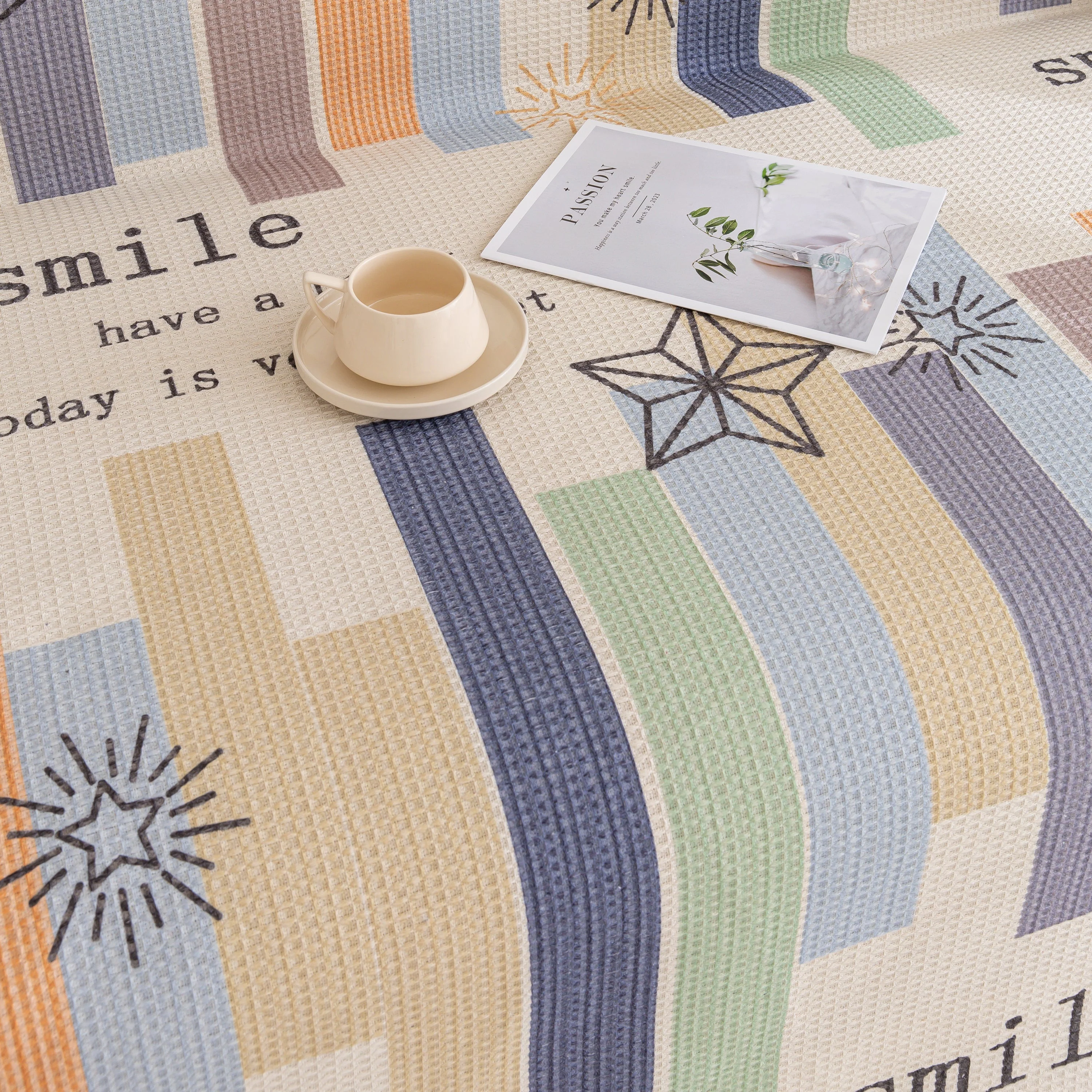 Chenille Sofa Cover Throw, Smile Couch Cover Blanket Throws for Couches, Soft Sofa Towel - Image 36