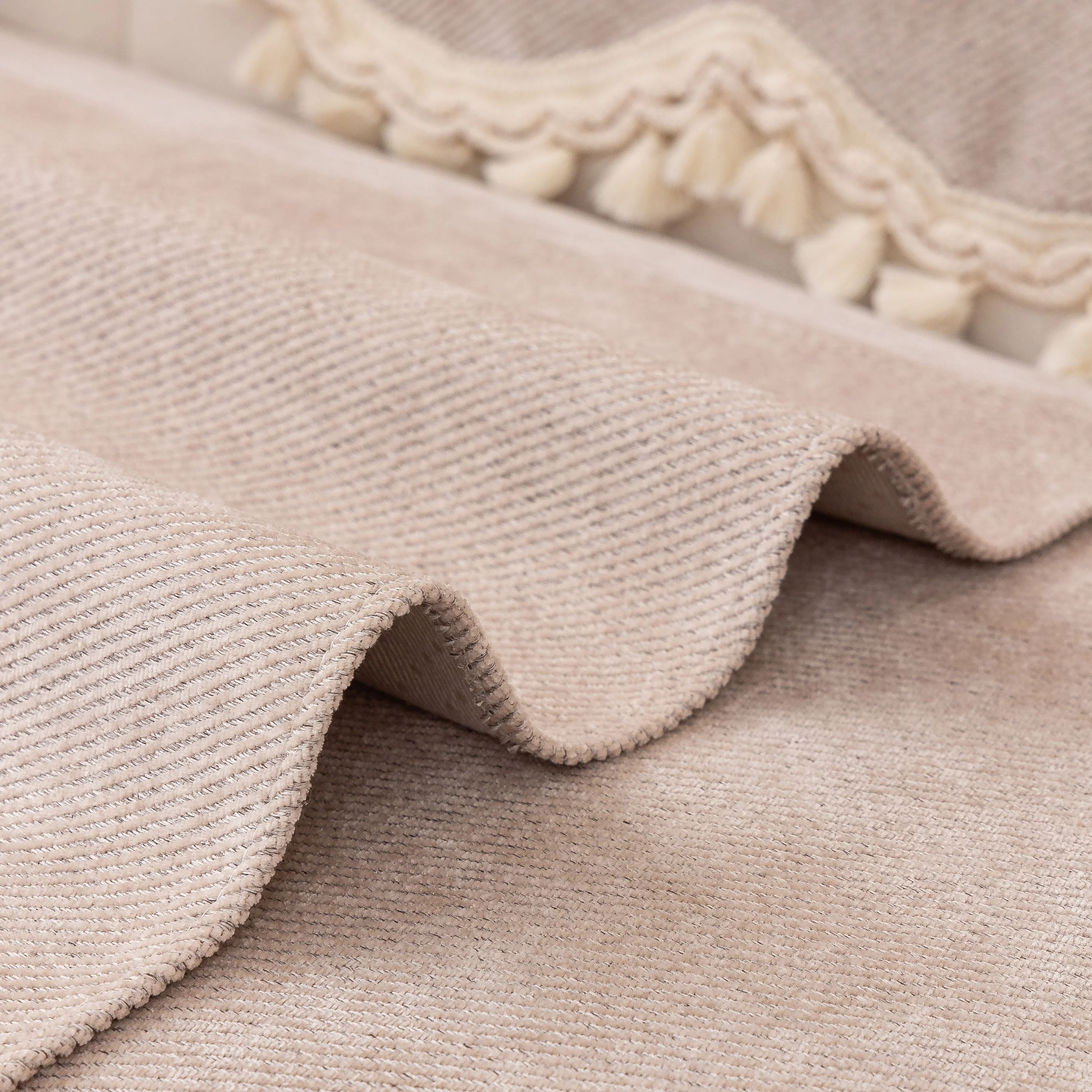 Chenille Sofa Cover Towel – Non-Slip, Washable Pets Couch Protector with Tassels - Image 89