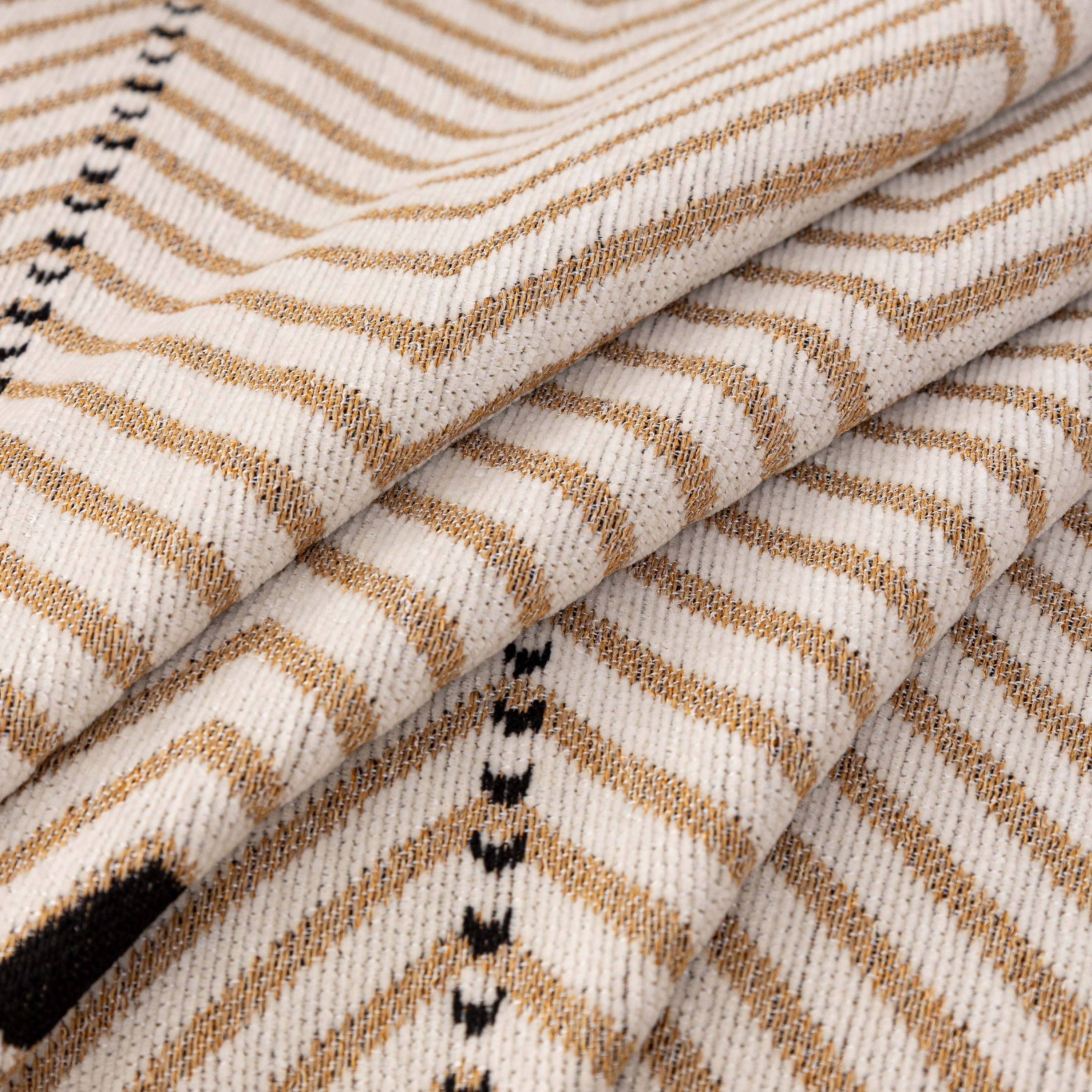 Chenille Sofa Throw Cover, Textured Chevron Decorative Couch Blanket for Living Room - Image 10