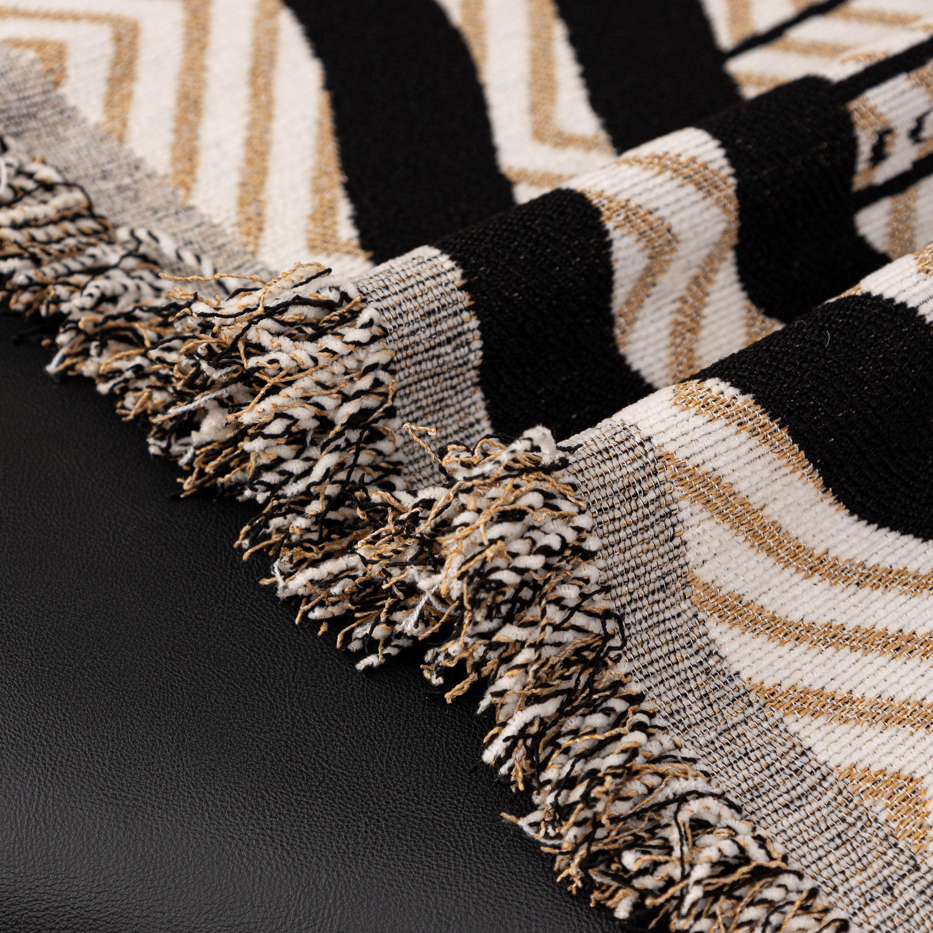 Chenille Sofa Throw Cover, Textured Chevron Decorative Couch Blanket for Living Room - Image 11