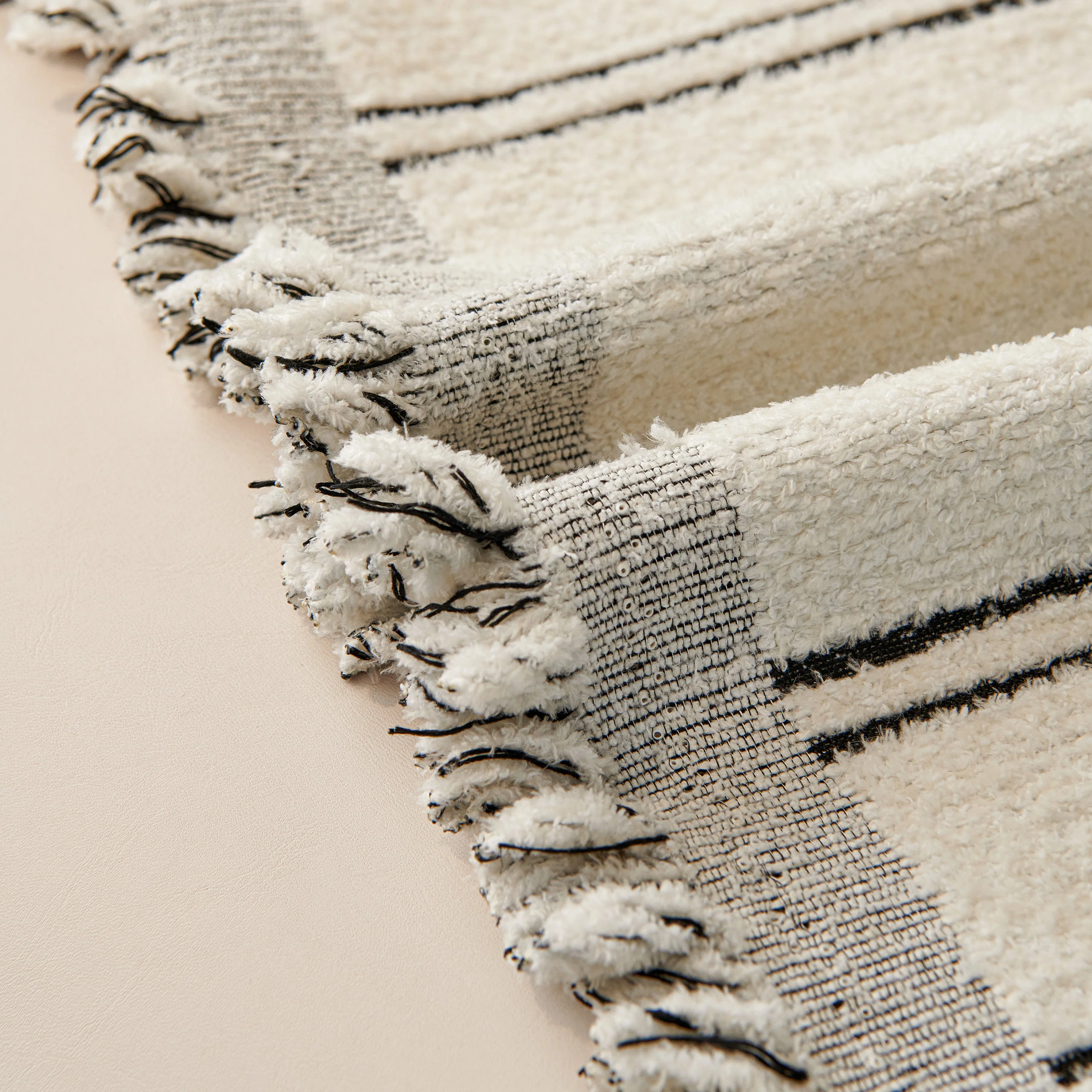 Chenille Striped Floral Couch Cover Sofa Slipcover for Most Shape Sofas, Reversible Sofa Throw Cover - Image 4