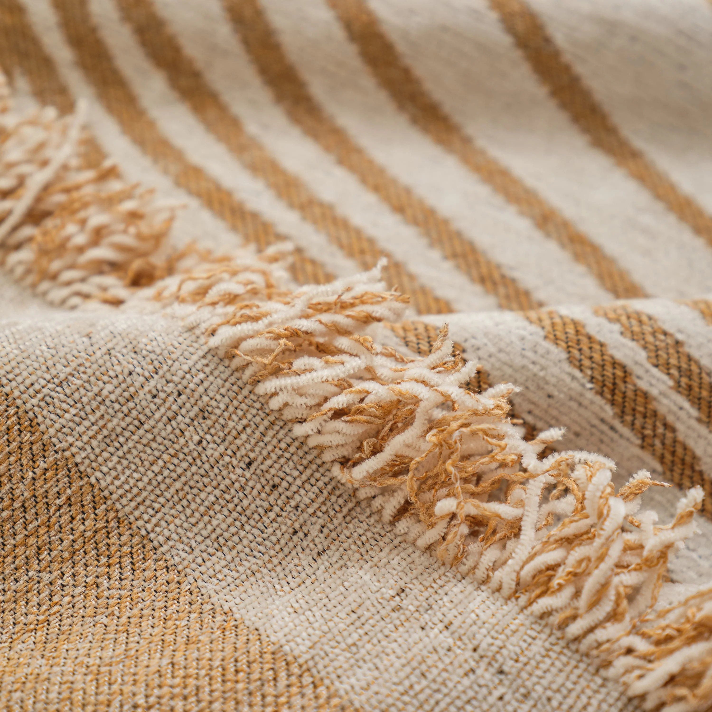 Chenille Striped Sofa Throw Blanket, Furniture Throw Covers Living Room Couch Cover - Image 57
