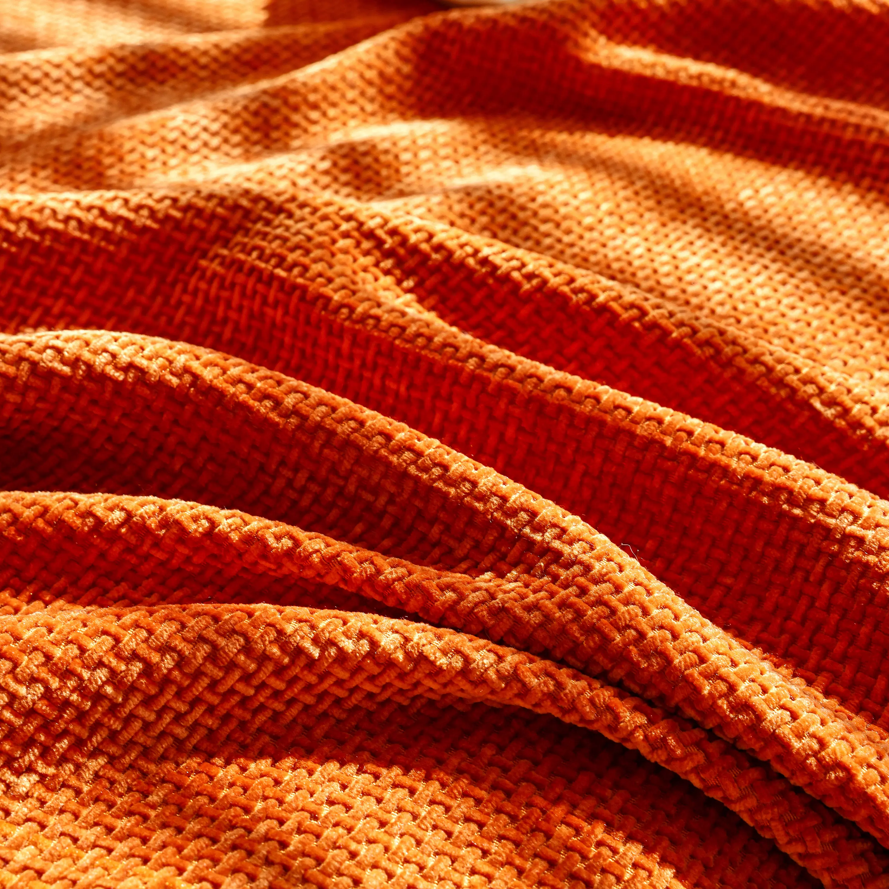 Chenille Thickened Solid Couch Blanket Throws, Reversible Couch Covers for Sectional Couches - Image 118