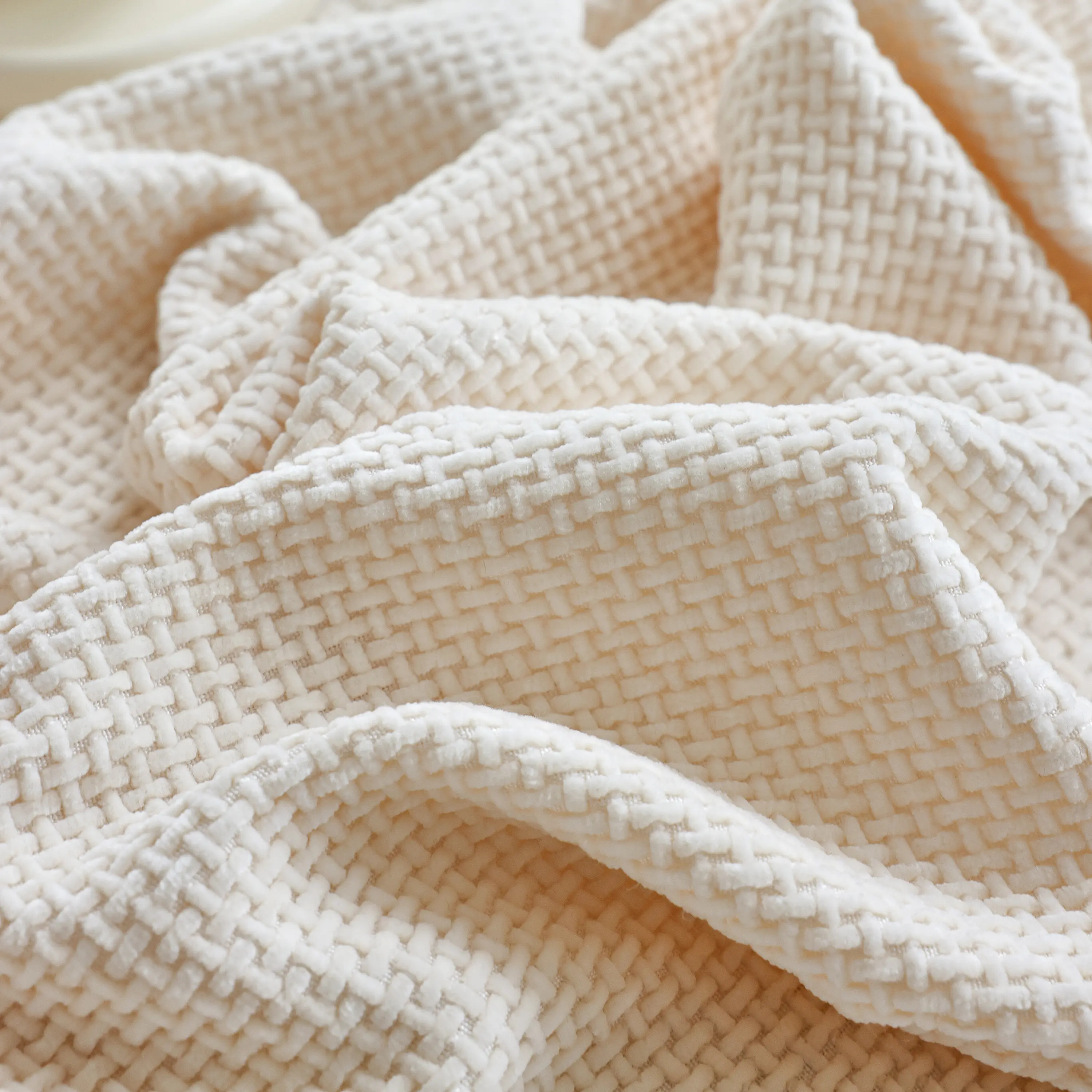 Chenille Thickened Solid Couch Blanket Throws, Reversible Couch Covers for Sectional Couches - Image 96