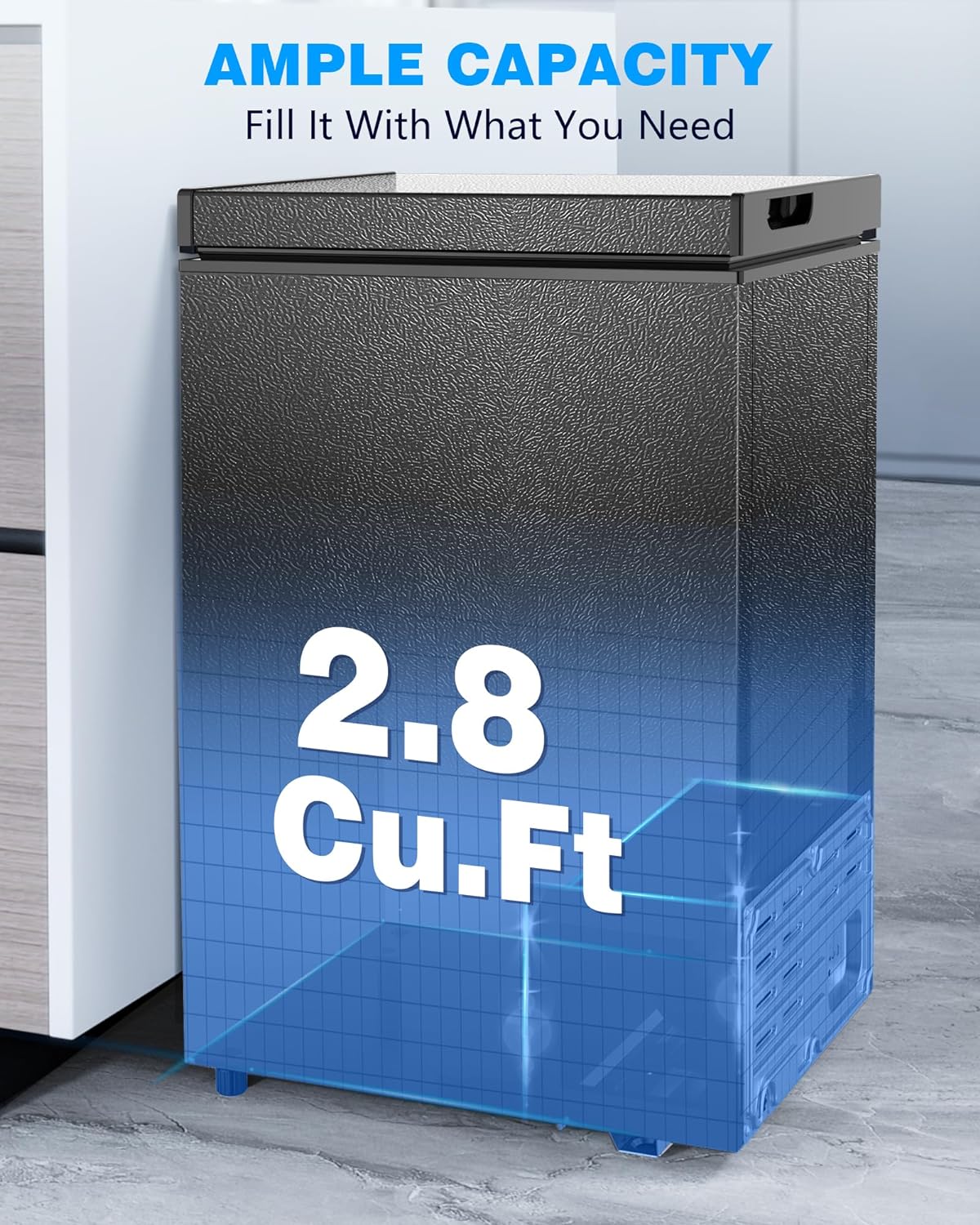 Chest Freezer with Removable Basket - Image 12