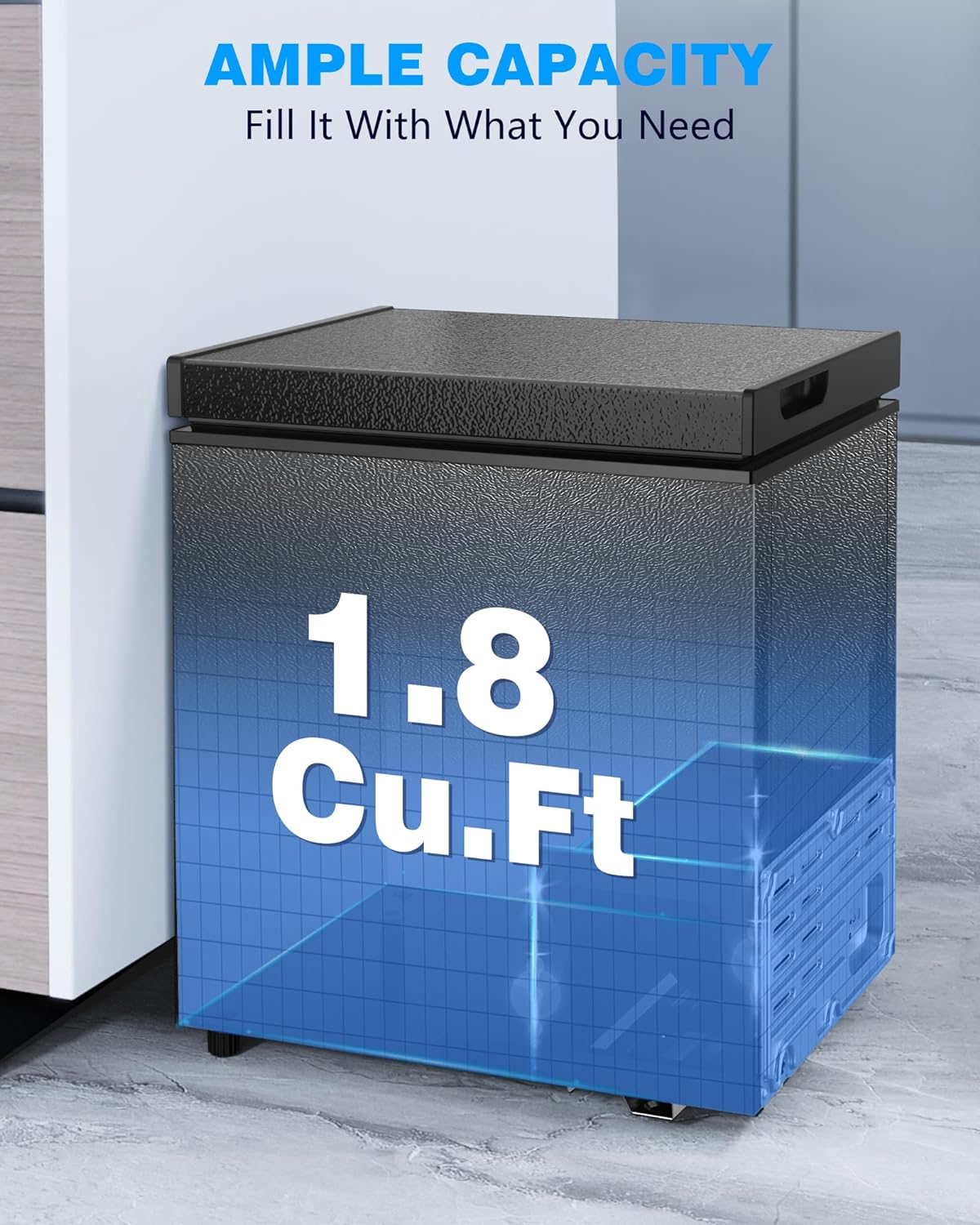 Chest Freezer with Removable Basket - Image 23