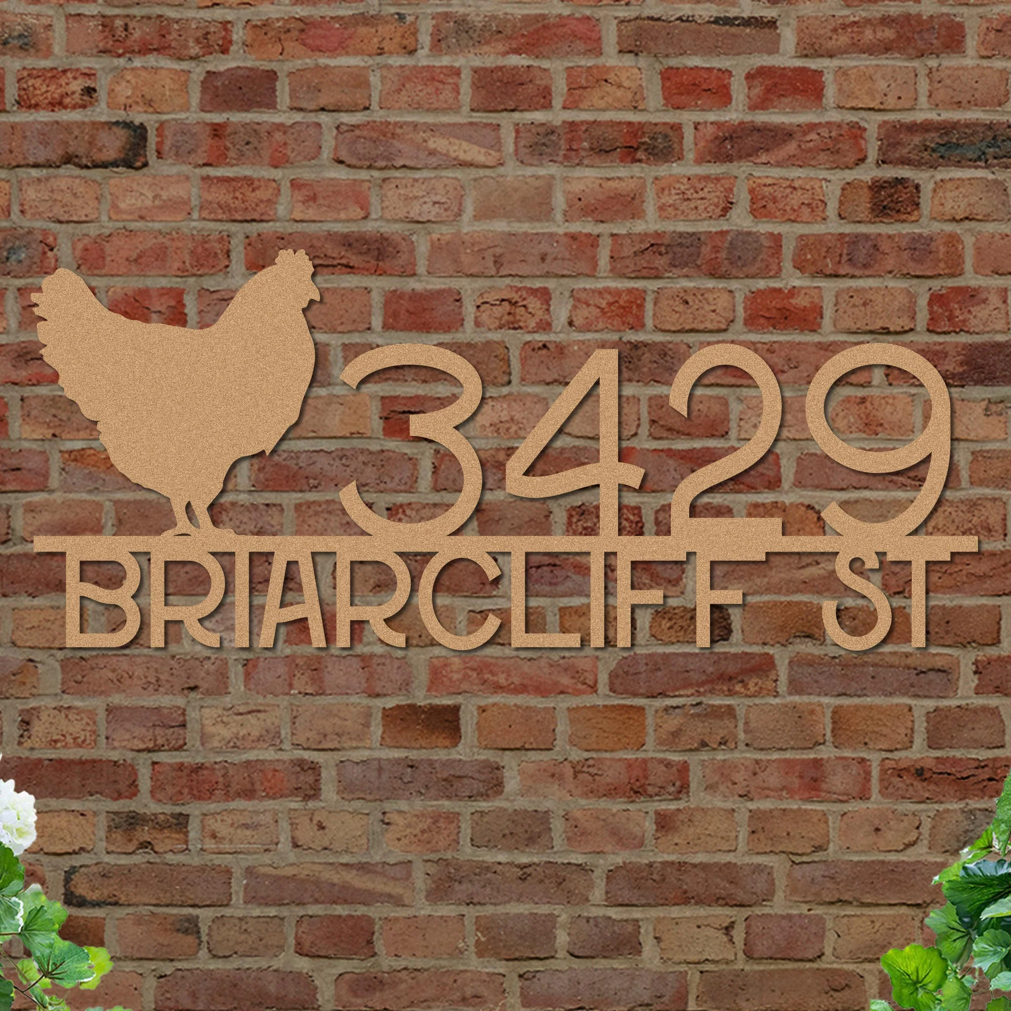 Chicken Address Sign - Image 4
