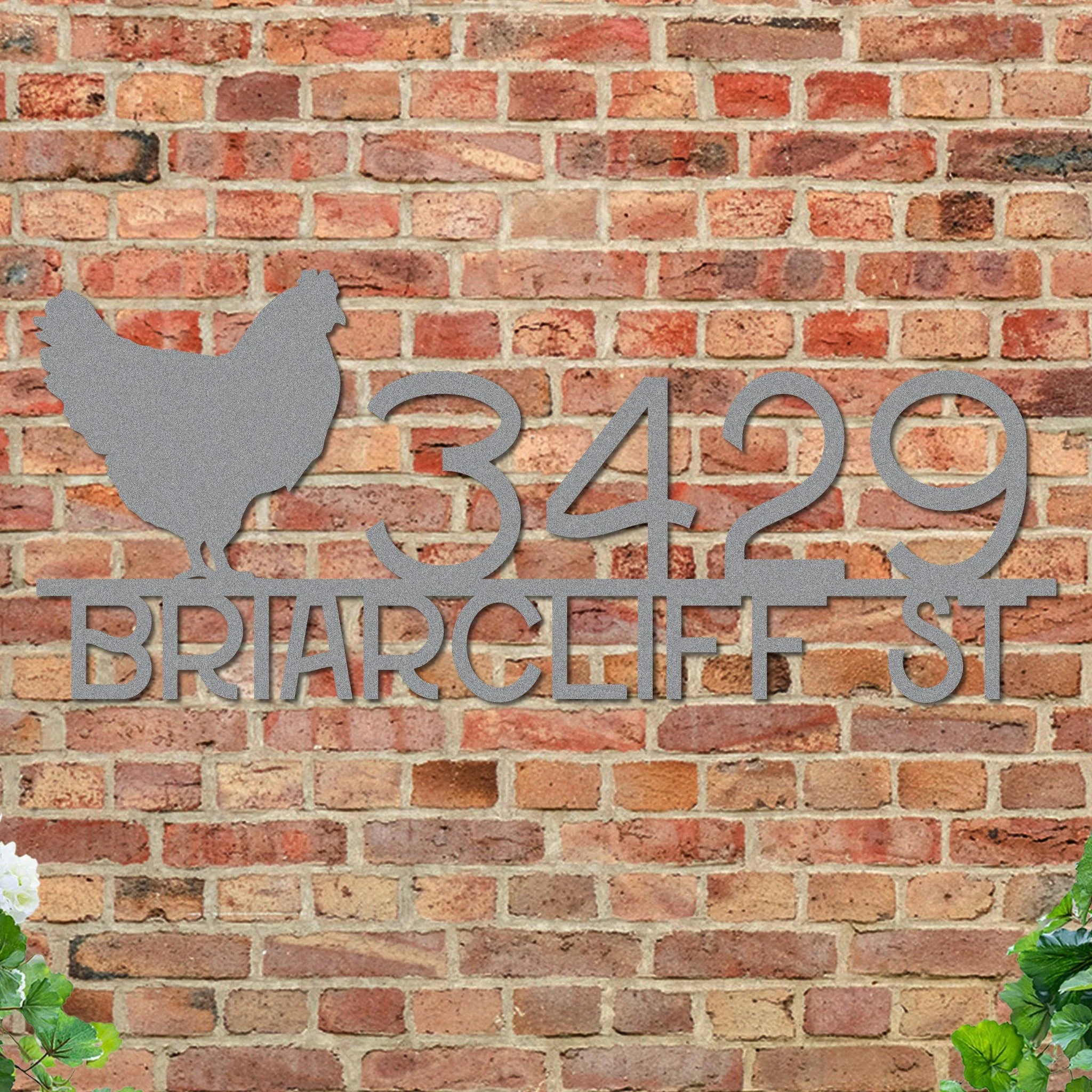 Chicken Address Sign - Image 5