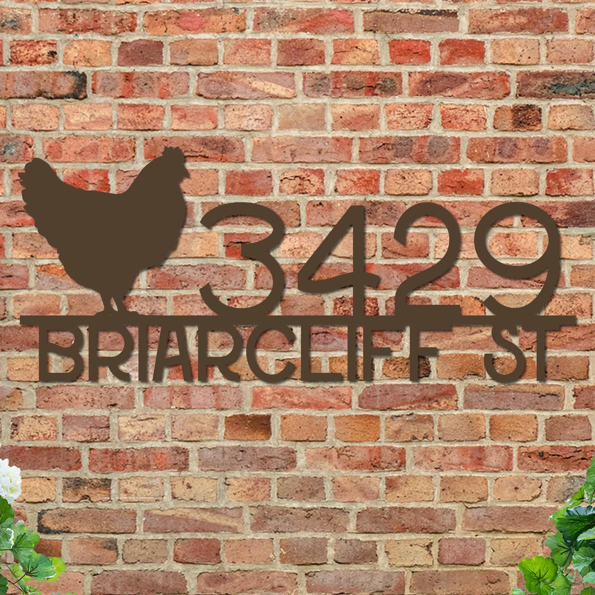 Chicken Address Sign - Image 6