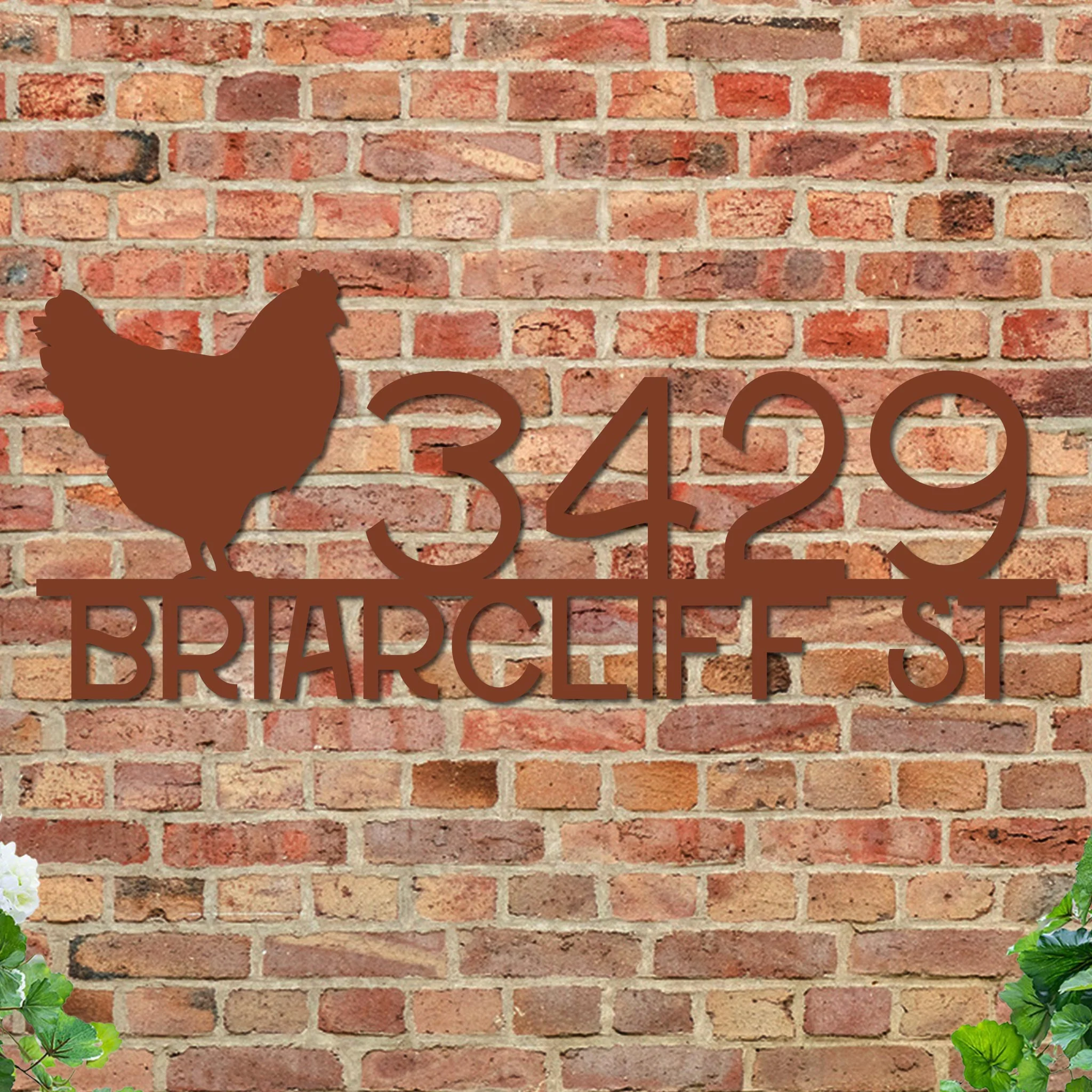Chicken Address Sign - Image 7