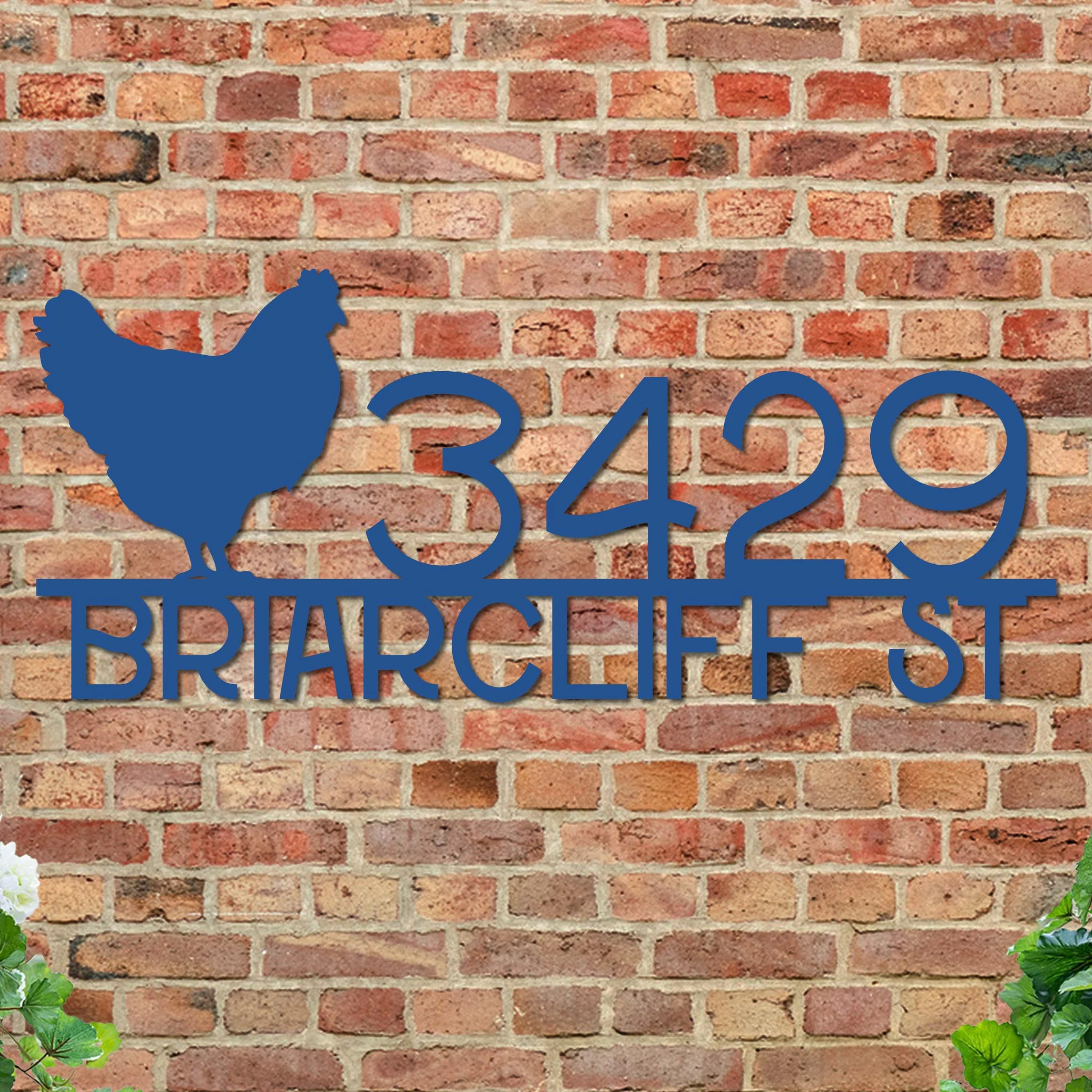 Chicken Address Sign - Image 9