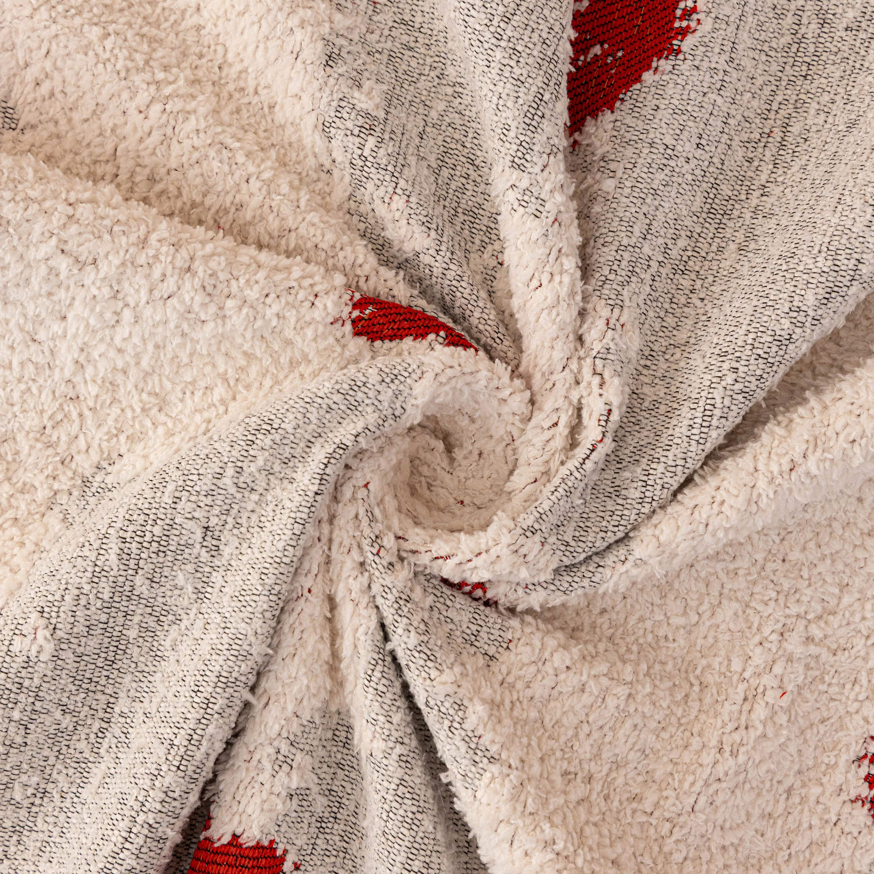 Chinese New Year Sofa Throw Cover Blanket, Decor Festive Red Fu Pattern Couch Cover - Image 9