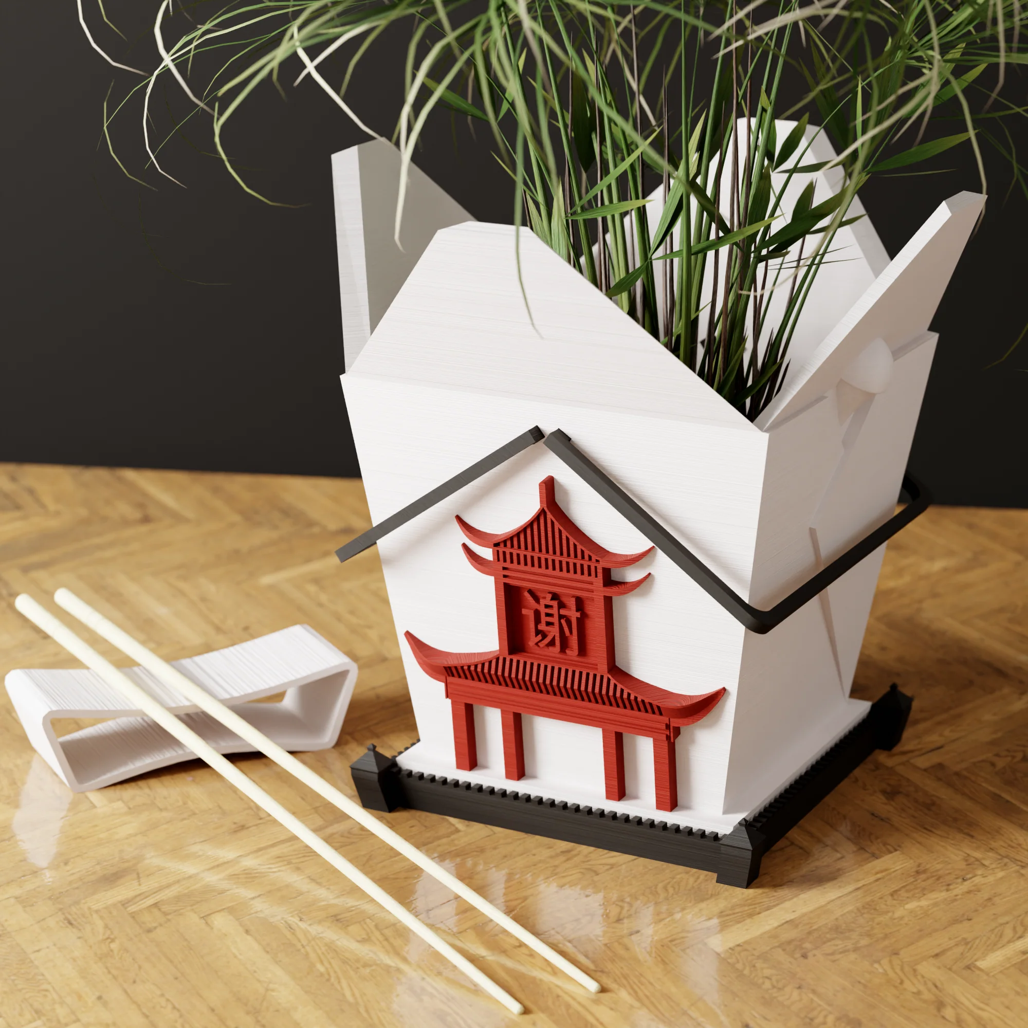 Chinese Takeout Planter - Image 9