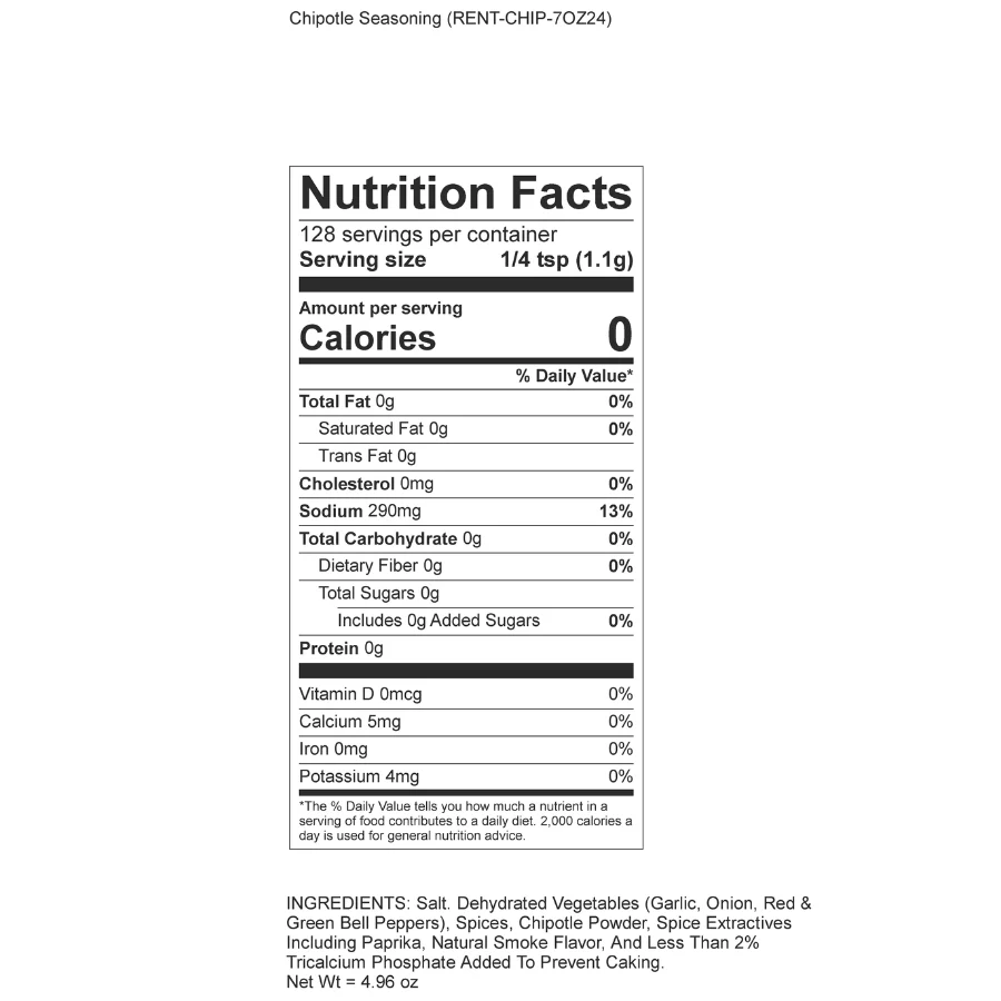 Chipotle All Purpose Seasoning | Pack of 2 | 4.96 oz | Gluten Free | A-Rent-A-Chef - Image 5