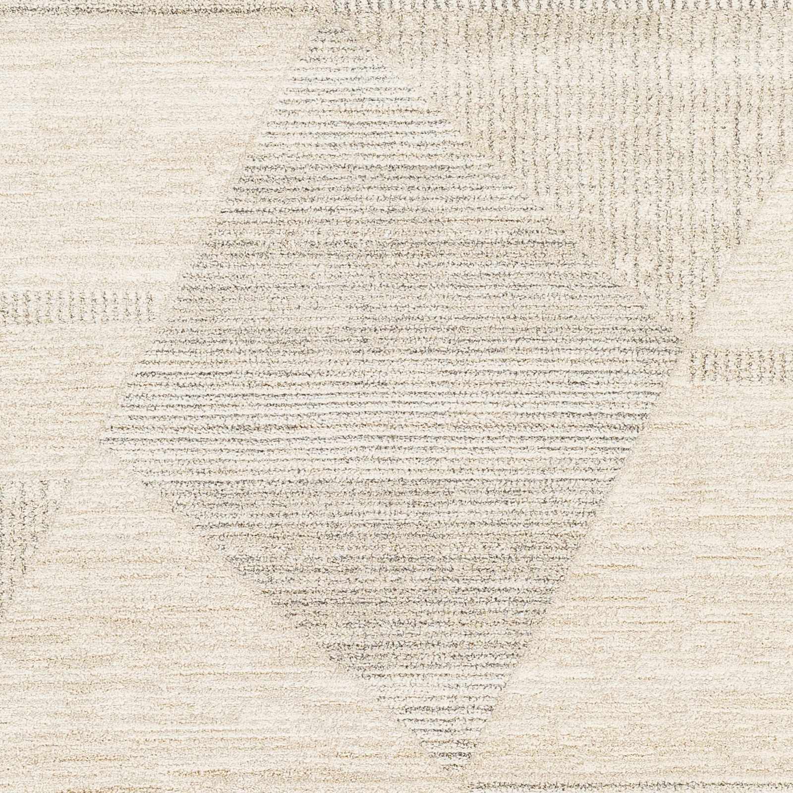 Chizu Geometric Neutral Luxe Rug - Image 3