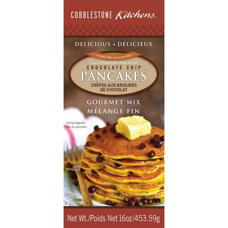 Chocolate Chip Pancake Mix | Pack of 4 | 16 oz | Cobblestone Kitchen - Image 2