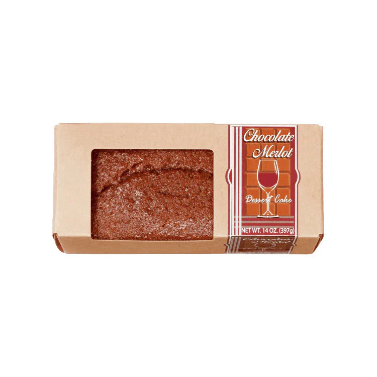 Chocolate Merlot Liqueur Cake Bar | Pack of 2 | 14 oz | Beatrice Bakery - Image 2