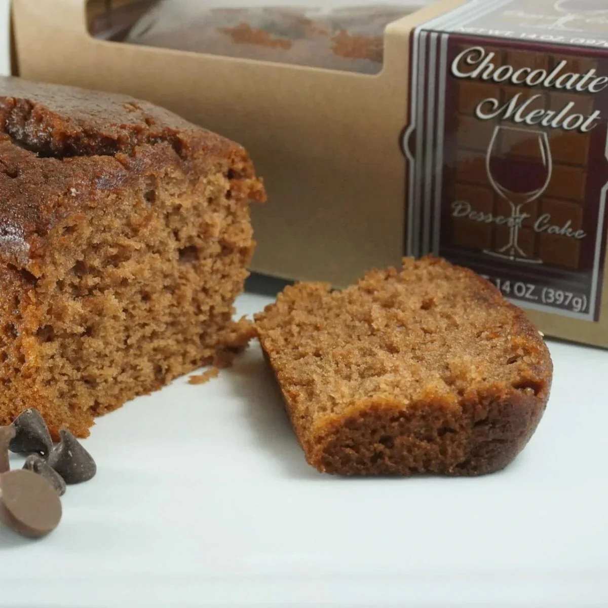 Chocolate Merlot Liqueur Cake Bar | Pack of 2 | 14 oz | Beatrice Bakery - Image 7