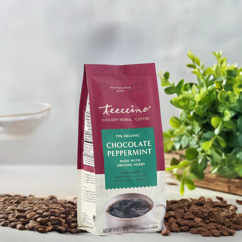 Chocolate Peppermint Chicory Herbal Coffee - Image 2