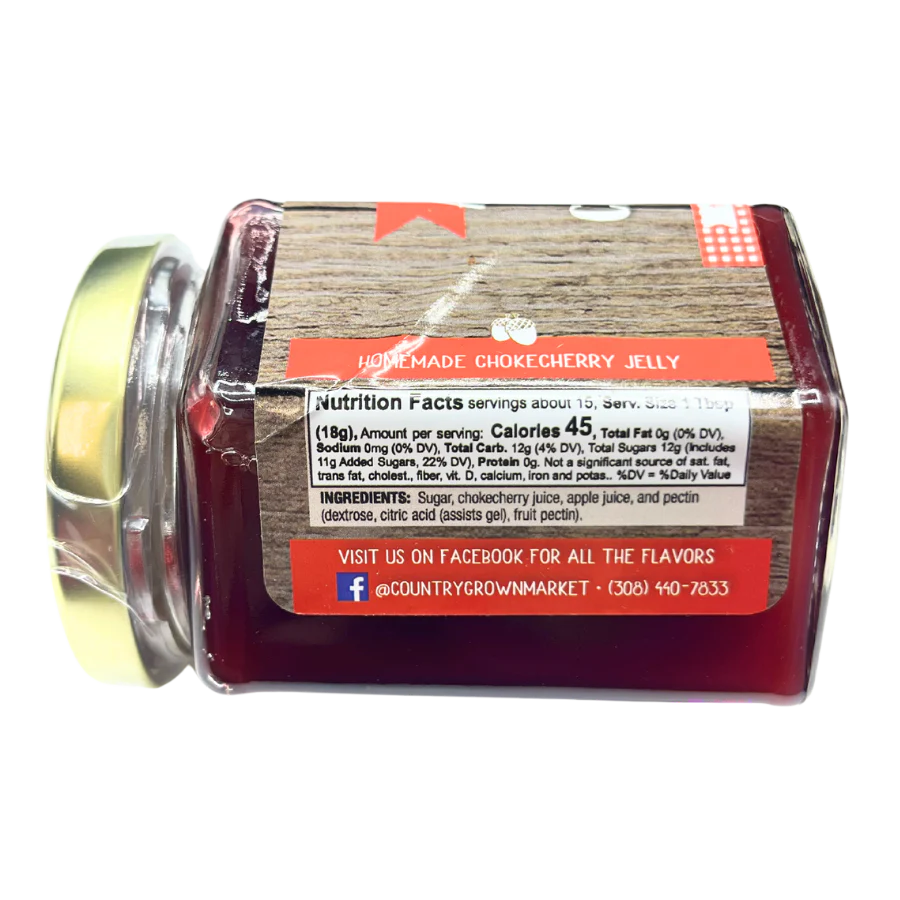 Chokecherry Jelly | Pack of 2 | 9 oz | Nutt Family Jams & Jellies - Image 3