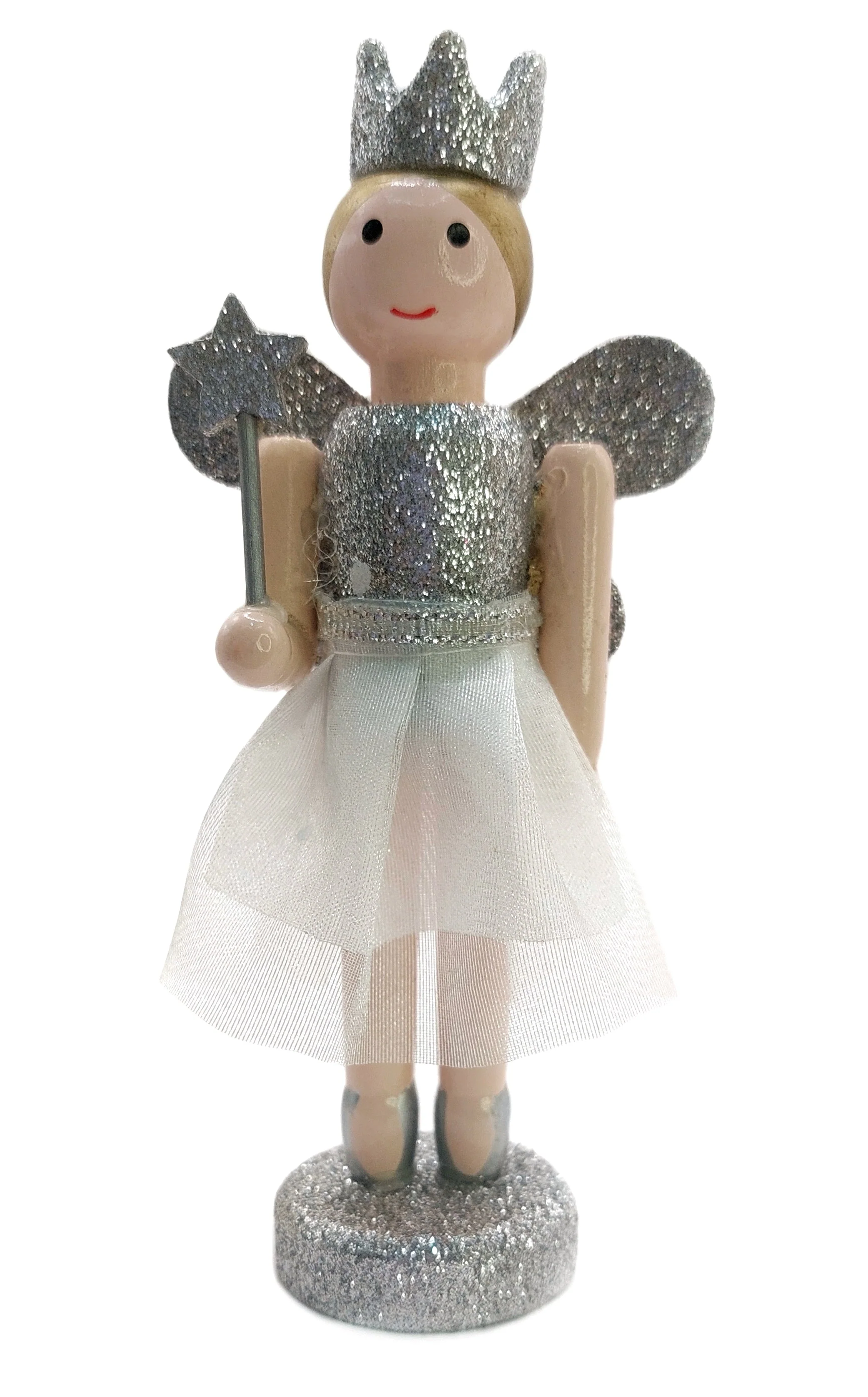Christmas Fairies Set. Wizardi Classic Wooden Festive Decoration F07M14-13-N01657 - Image 5