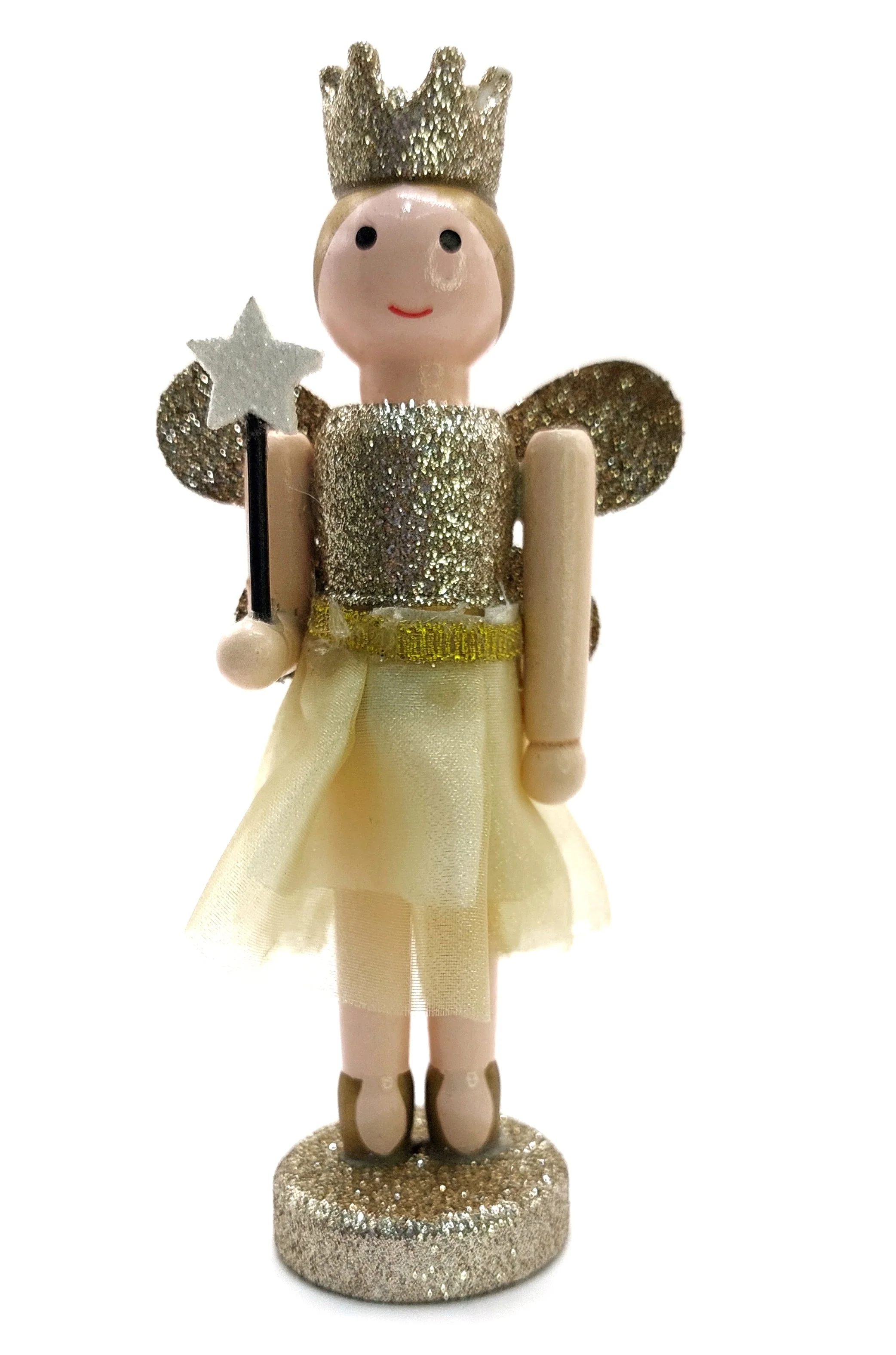 Christmas Fairies Set. Wizardi Classic Wooden Festive Decoration F07M14-13-N01657 - Image 6