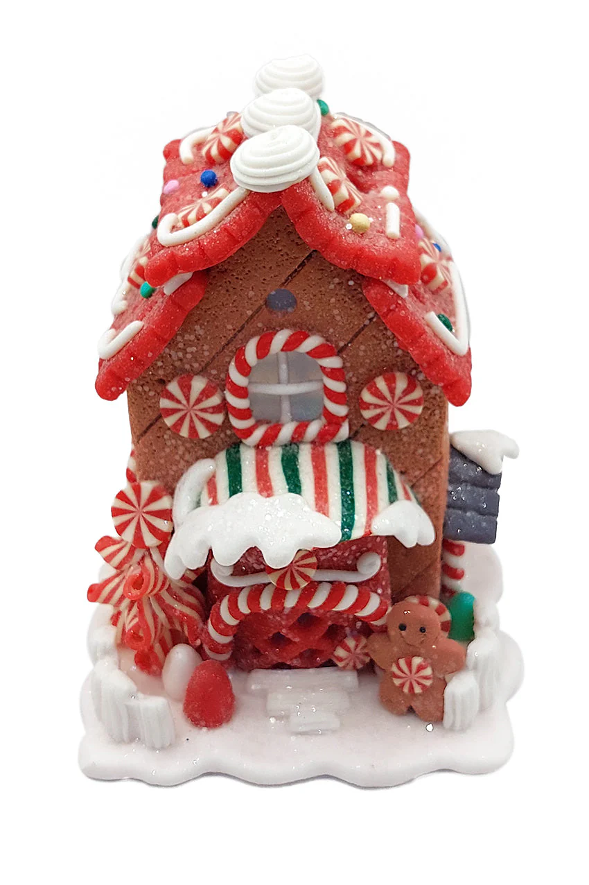 Christmas Gingerbread House. Wizardi Festive Decoration F07-N2-20-HA020A - Image 2
