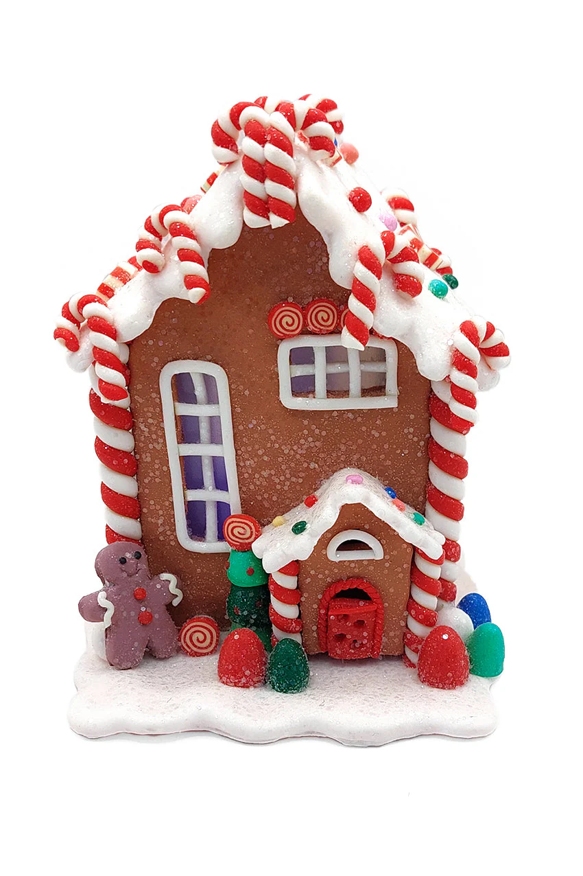 Christmas Gingerbread House. Wizardi Festive Decoration F07-N2-20-HA020B - Image 2