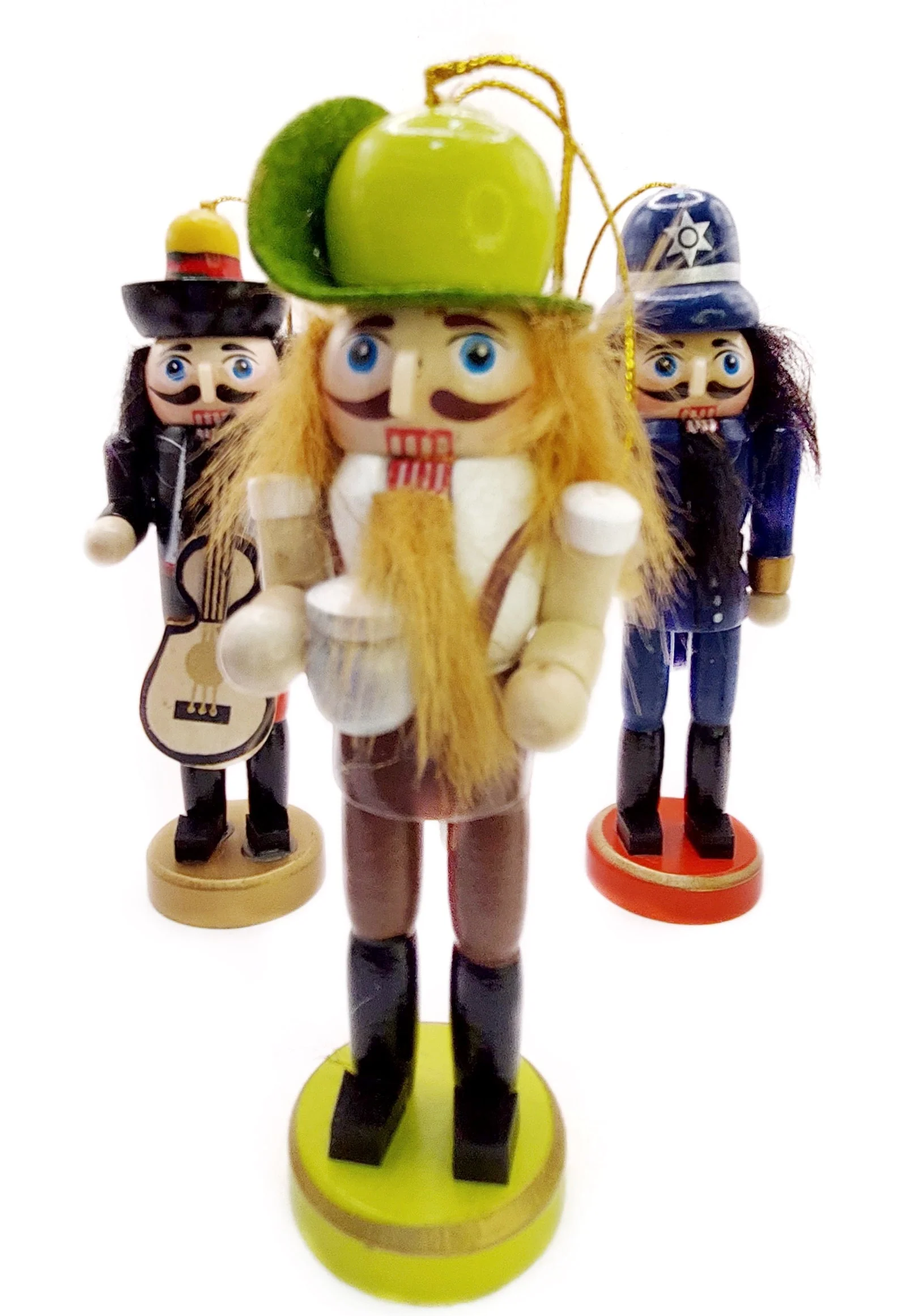 Christmas Nutcracker Set. Wizardi Classic Wooden Festive Decoration F07M14-10-N01613 - Image 4