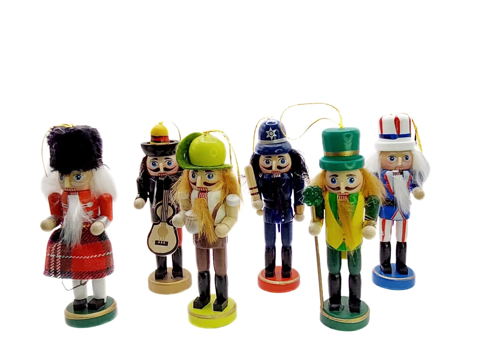 Christmas Nutcracker Set. Wizardi Classic Wooden Festive Decoration F07M14-10-N01613 - Image 5