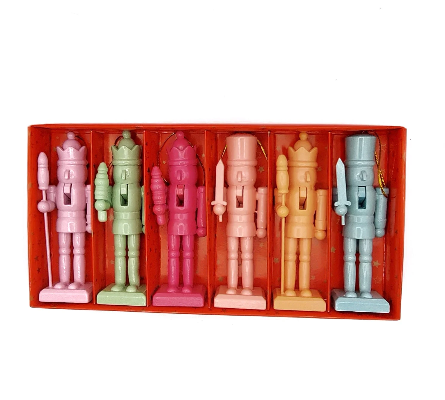 Christmas Nutcracker Set. Wizardi Classic Wooden Festive Decoration F07M14-11-N01616 - Image 2