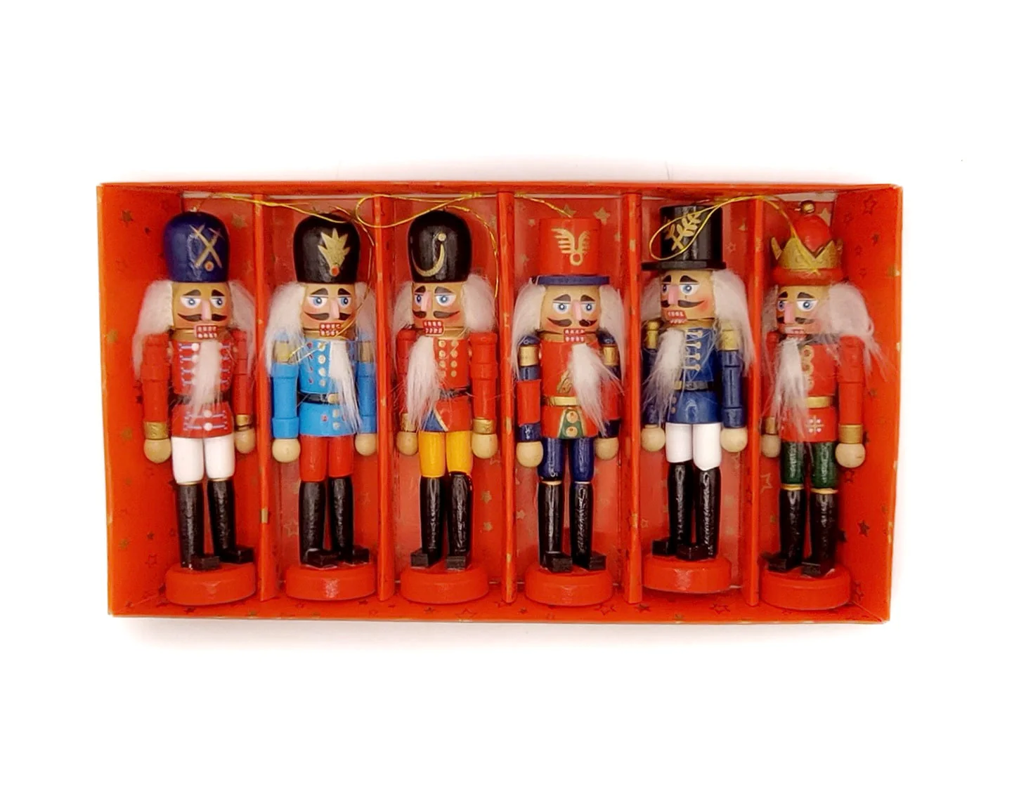Christmas Nutcracker Set. Wizardi Classic Wooden Festive Decoration F07M14-8-N01002 - Image 2