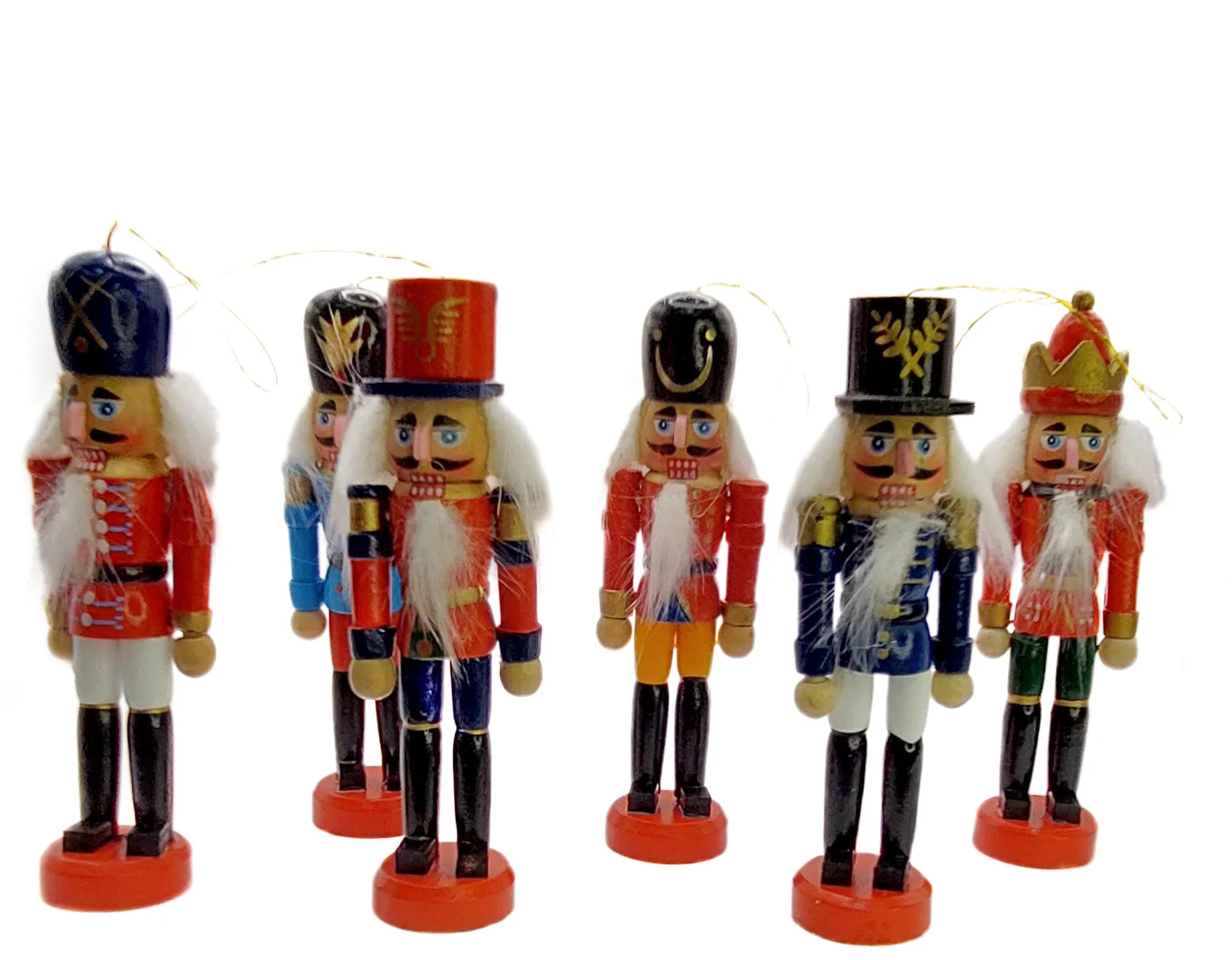 Christmas Nutcracker Set. Wizardi Classic Wooden Festive Decoration F07M14-8-N01002 - Image 3