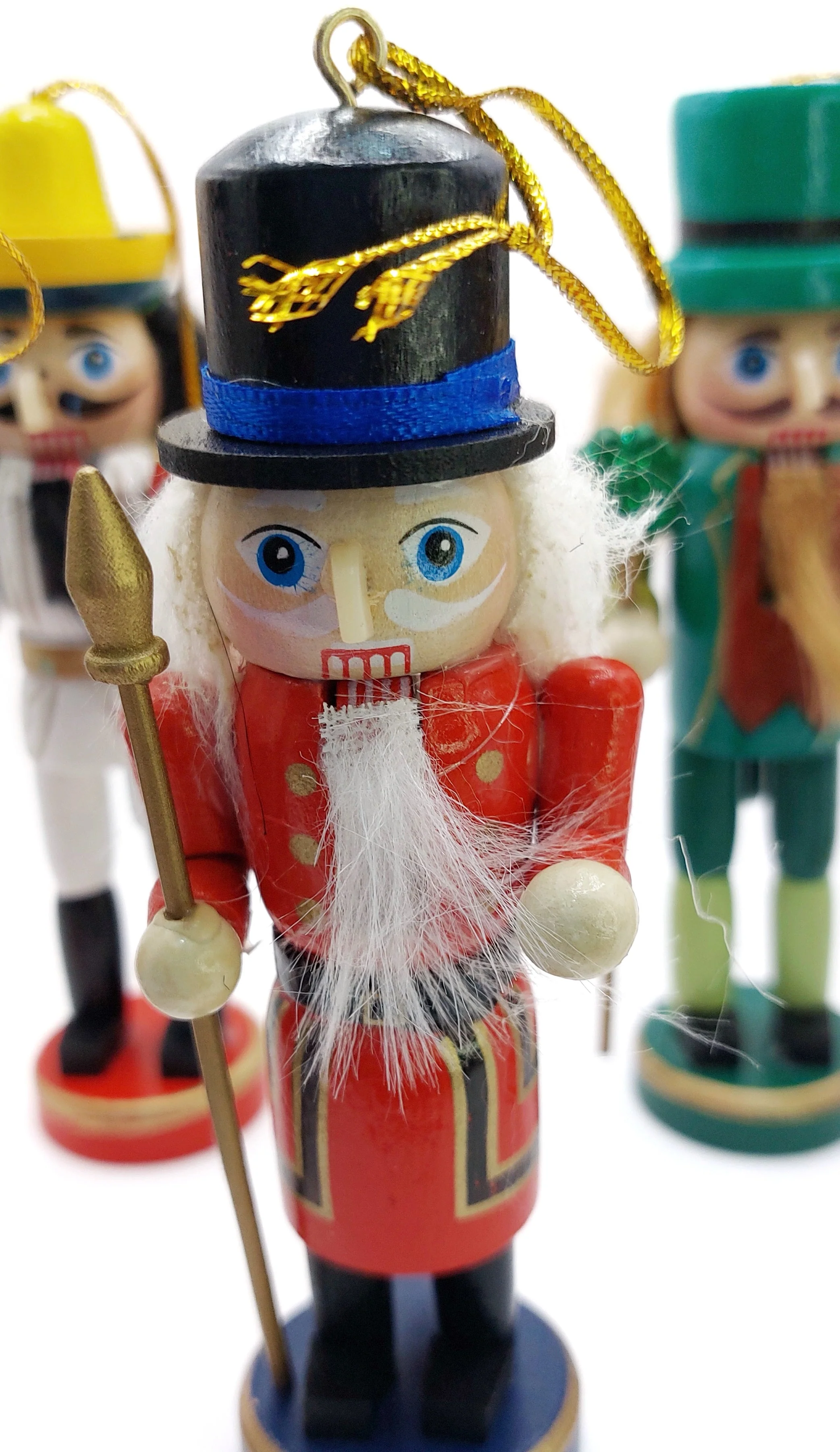 Christmas Nutcracker Set. Wizardi Classic Wooden Festive Decoration F07M14-9-N01612 - Image 6