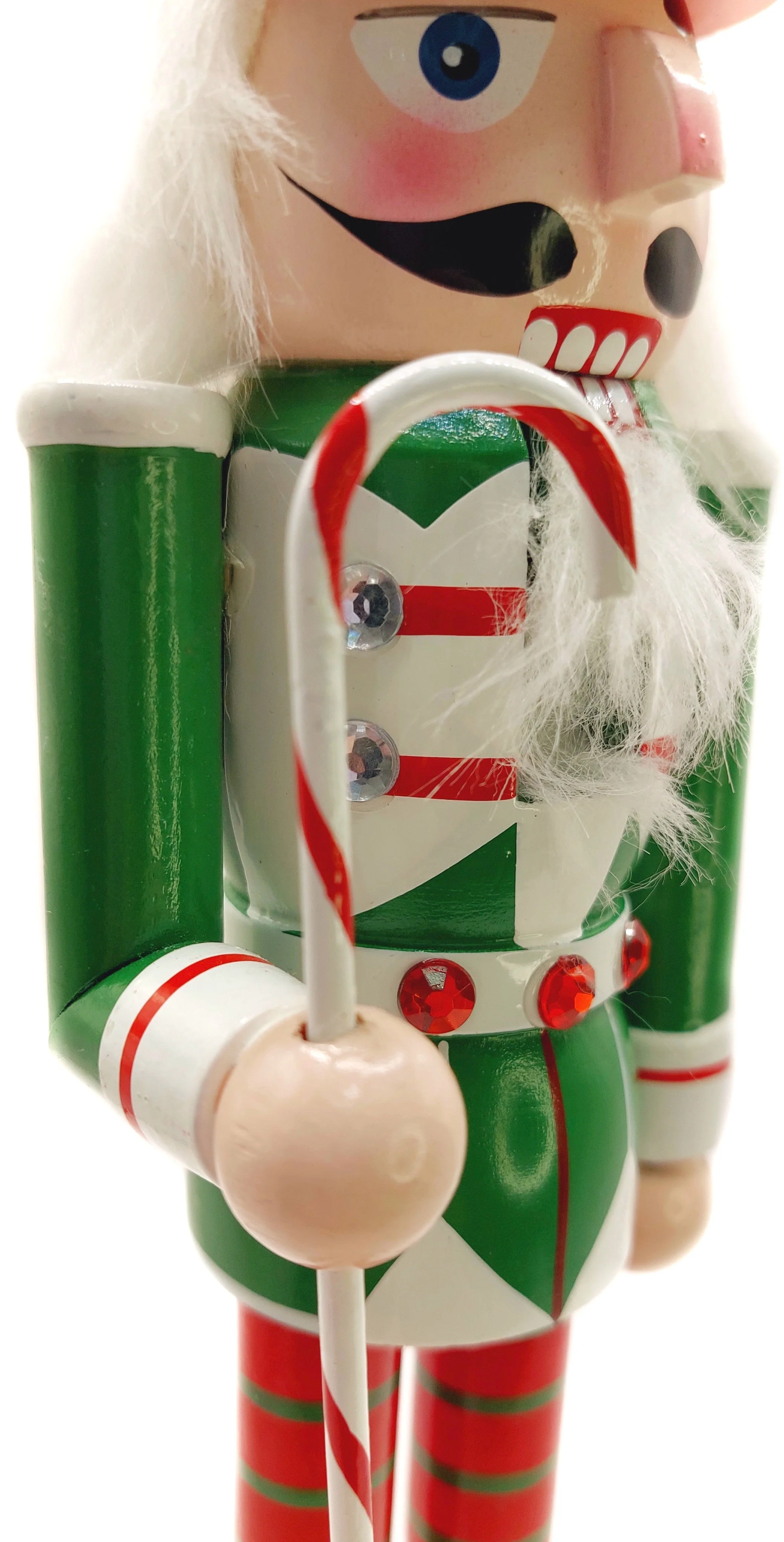 Christmas Nutcracker. Wizardi Classic Wooden Festive Decoration F07M14-31-N01702A - Image 3