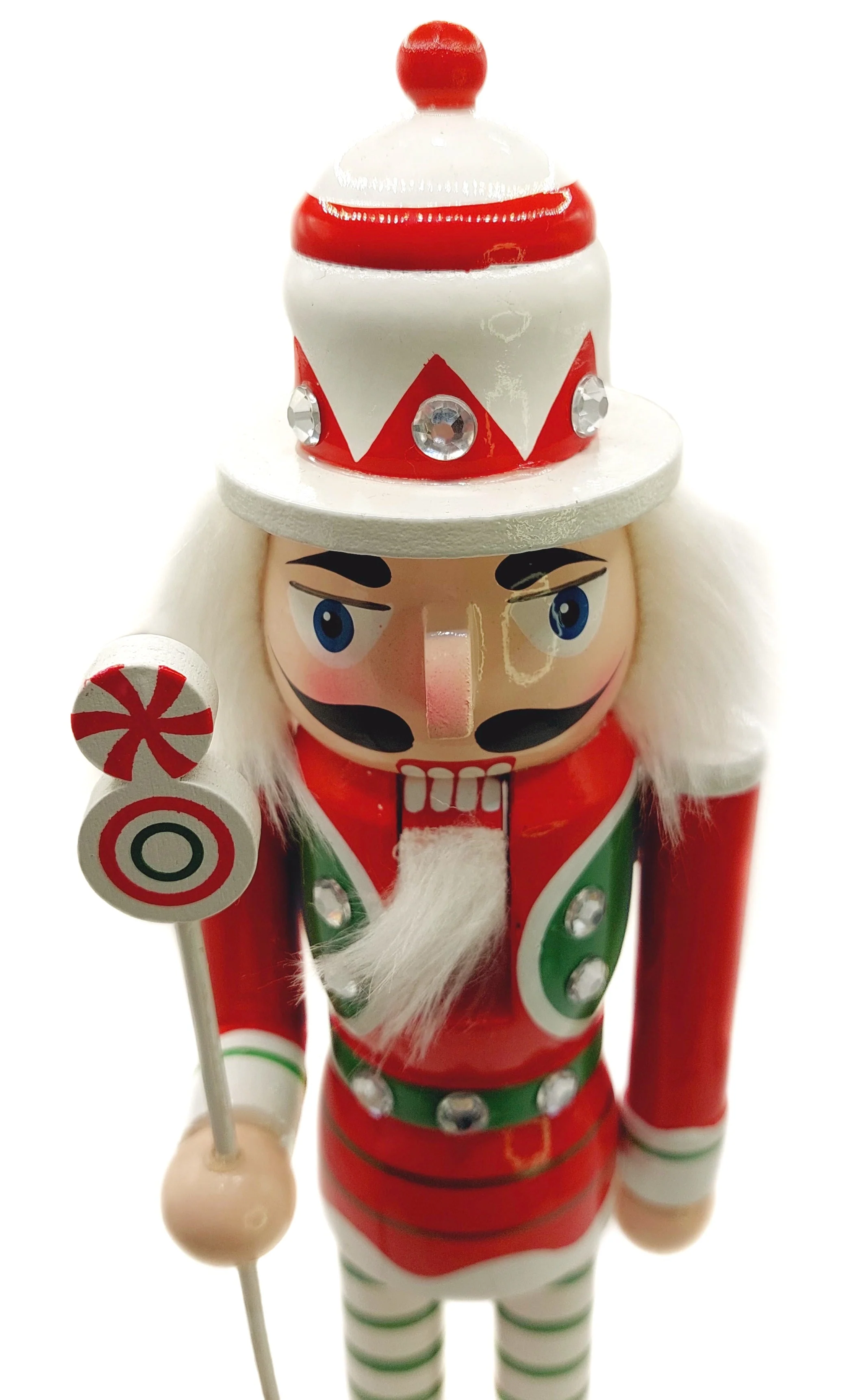 Christmas Nutcracker. Wizardi Classic Wooden Festive Decoration F07M14-31-N01702B - Image 2