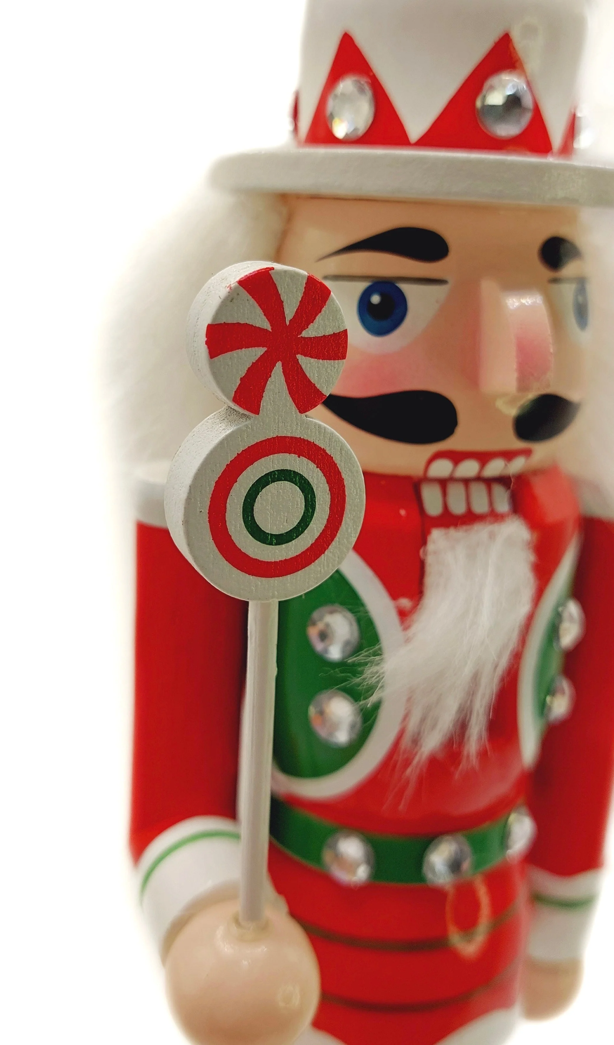 Christmas Nutcracker. Wizardi Classic Wooden Festive Decoration F07M14-31-N01702B - Image 3
