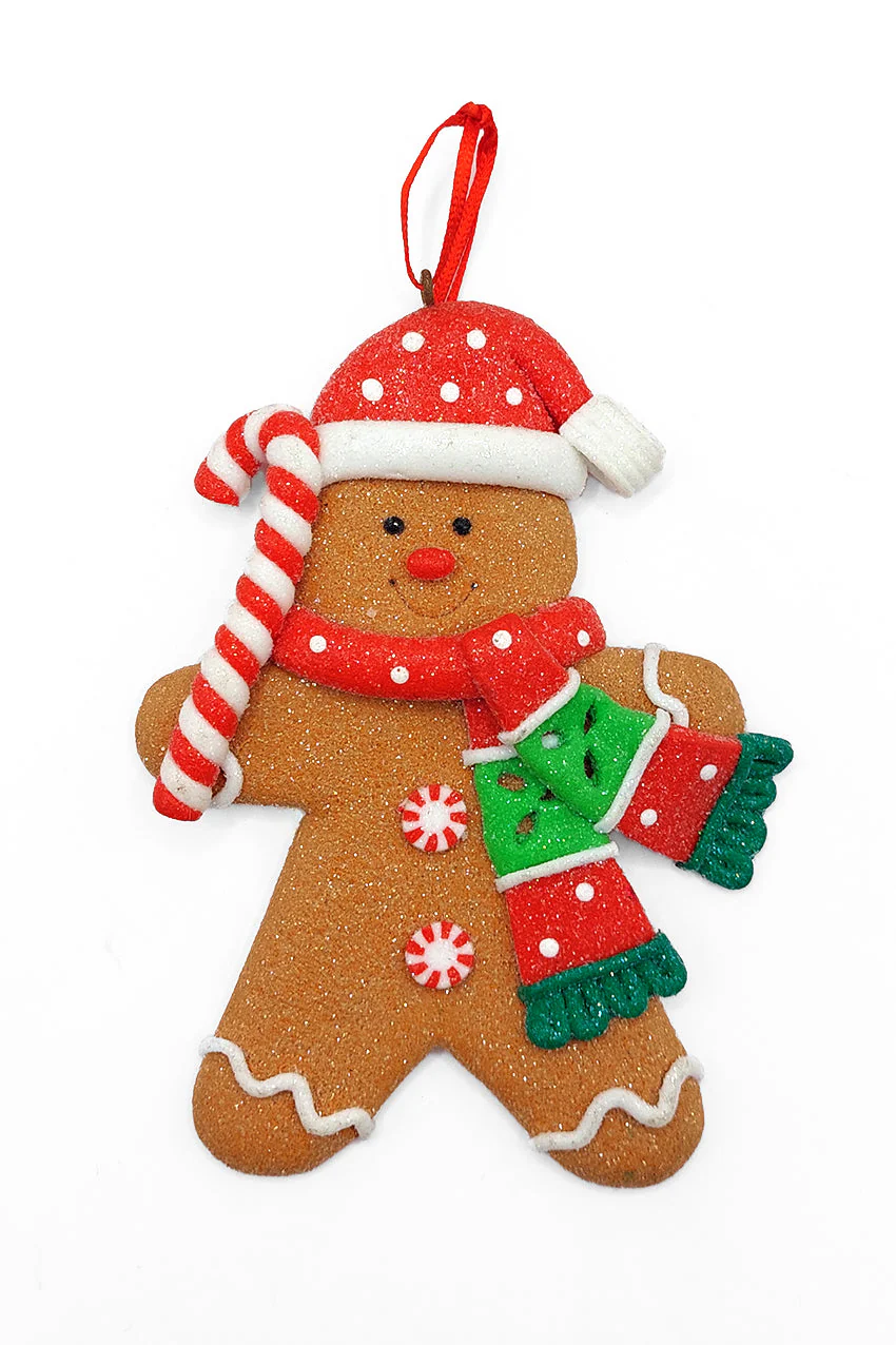 Christmas Ornament - Gingerbread Man. Wizardi Festive Decoration F07-N2-5-AEE046B - Image 2