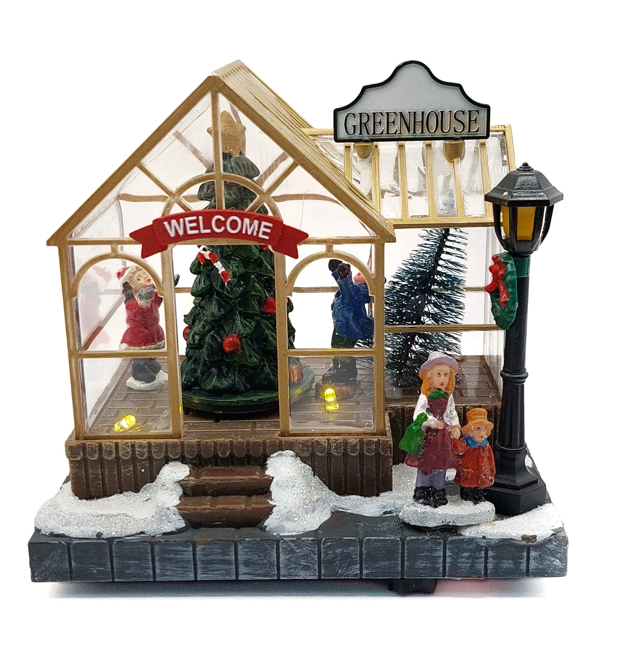 Christmas Village - Greenhouse by Wizardi F07-N1-15-2401 - Image 2