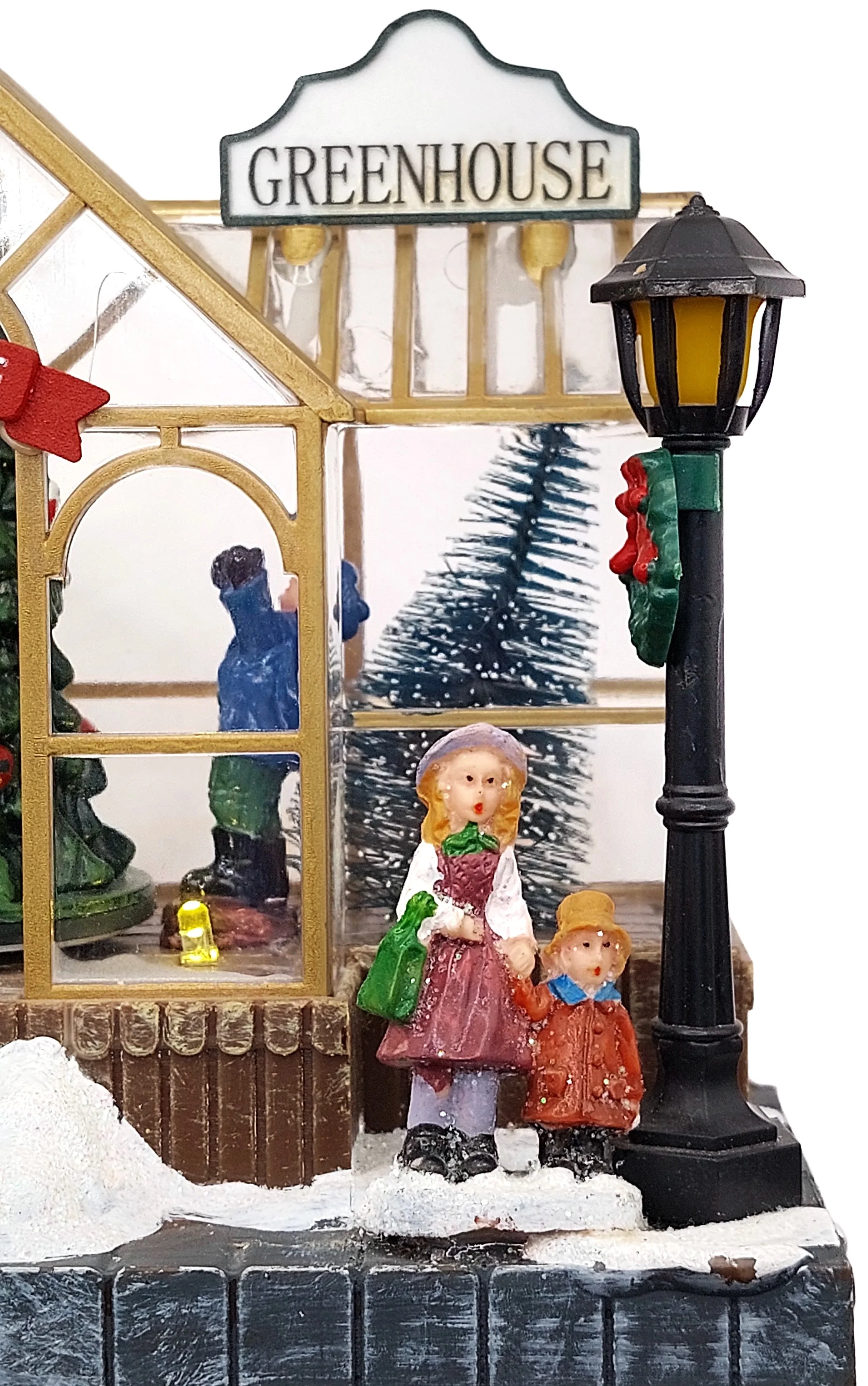 Christmas Village - Greenhouse by Wizardi F07-N1-15-2401 - Image 8