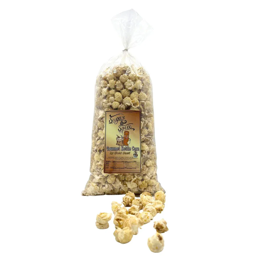 Cinnamon and Sugar Kettle Corn | Pack of 2 | 7 oz | Non-GMO | Gluten Free | Gold Dust Kettle Corn - Image 2
