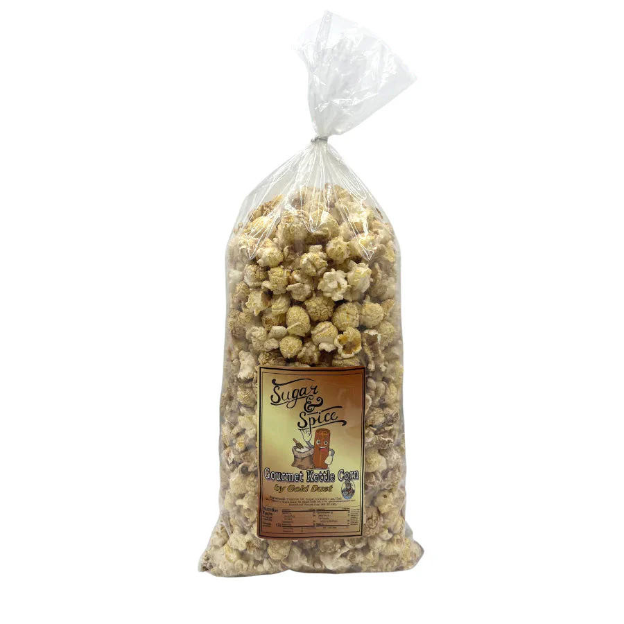 Cinnamon and Sugar Kettle Corn | Pack of 2 | 7 oz | Non-GMO | Gluten Free | Gold Dust Kettle Corn - Image 3