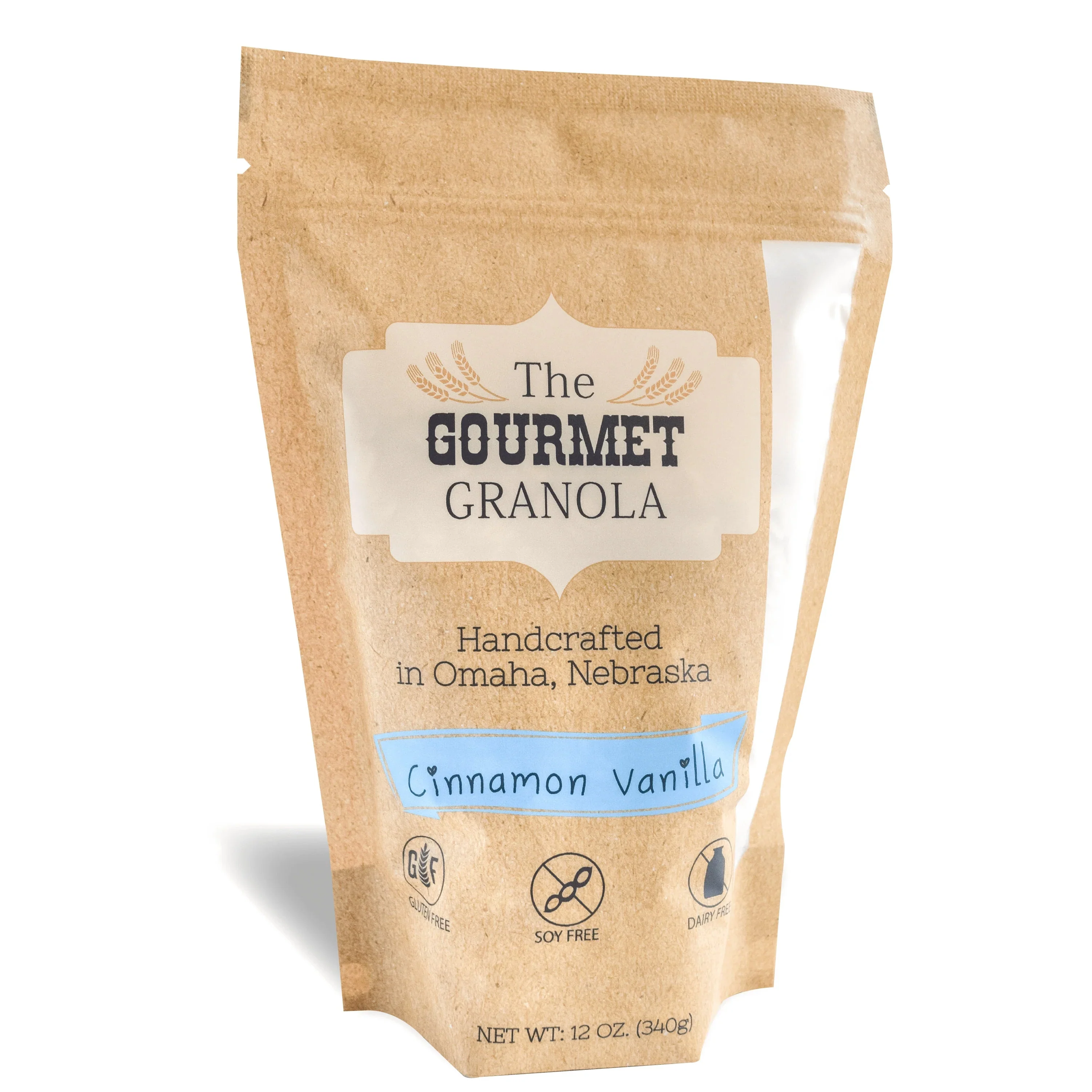 Cinnamon Vanilla Granola | 12 oz | Pack of 2 | Gluten, Dairy, & Soy Free | The Gourmet Granola - Image 2
