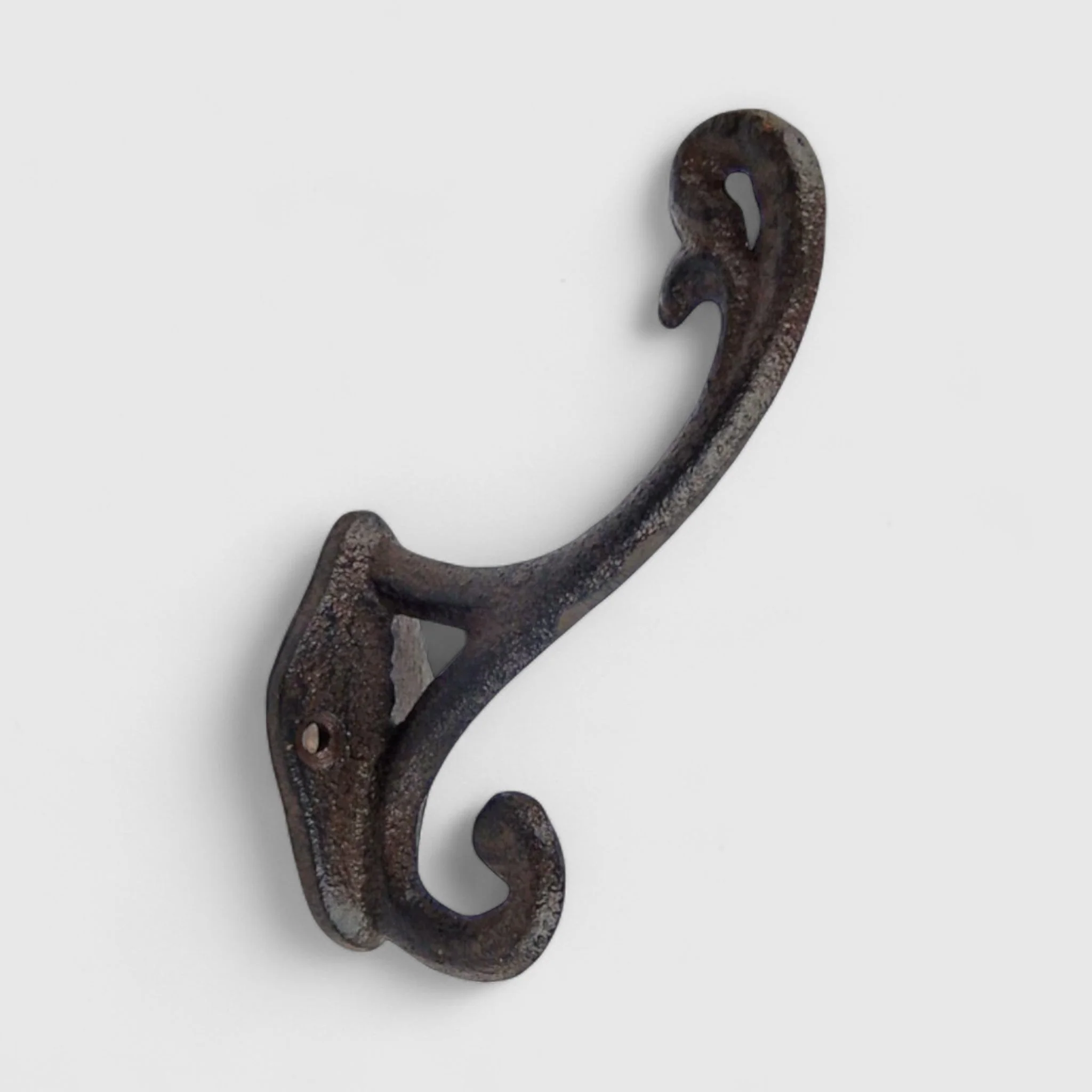 Classic Cast Iron Hook, Versatile Rustic Wall Organizer - Image 2