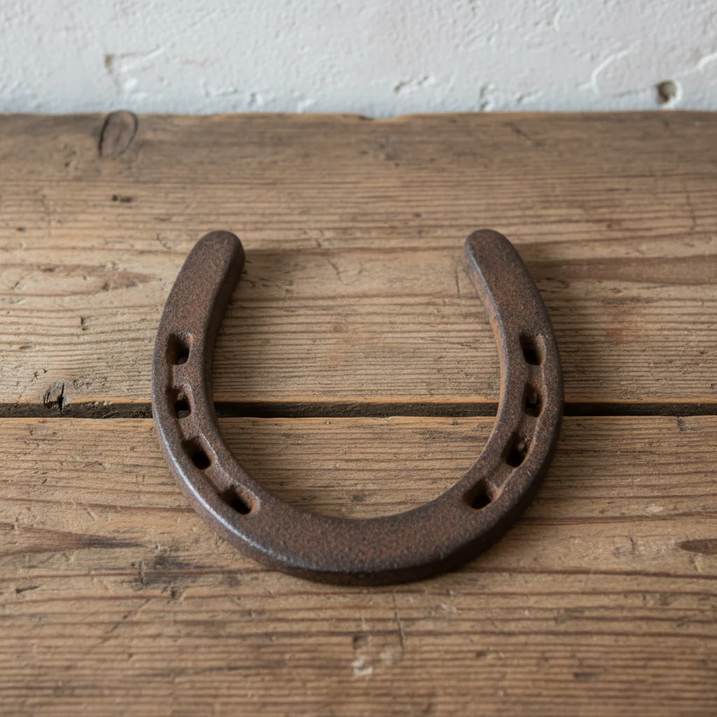Classic Cast Iron Horseshoe, Lucky Rustic Wall Decor Accent