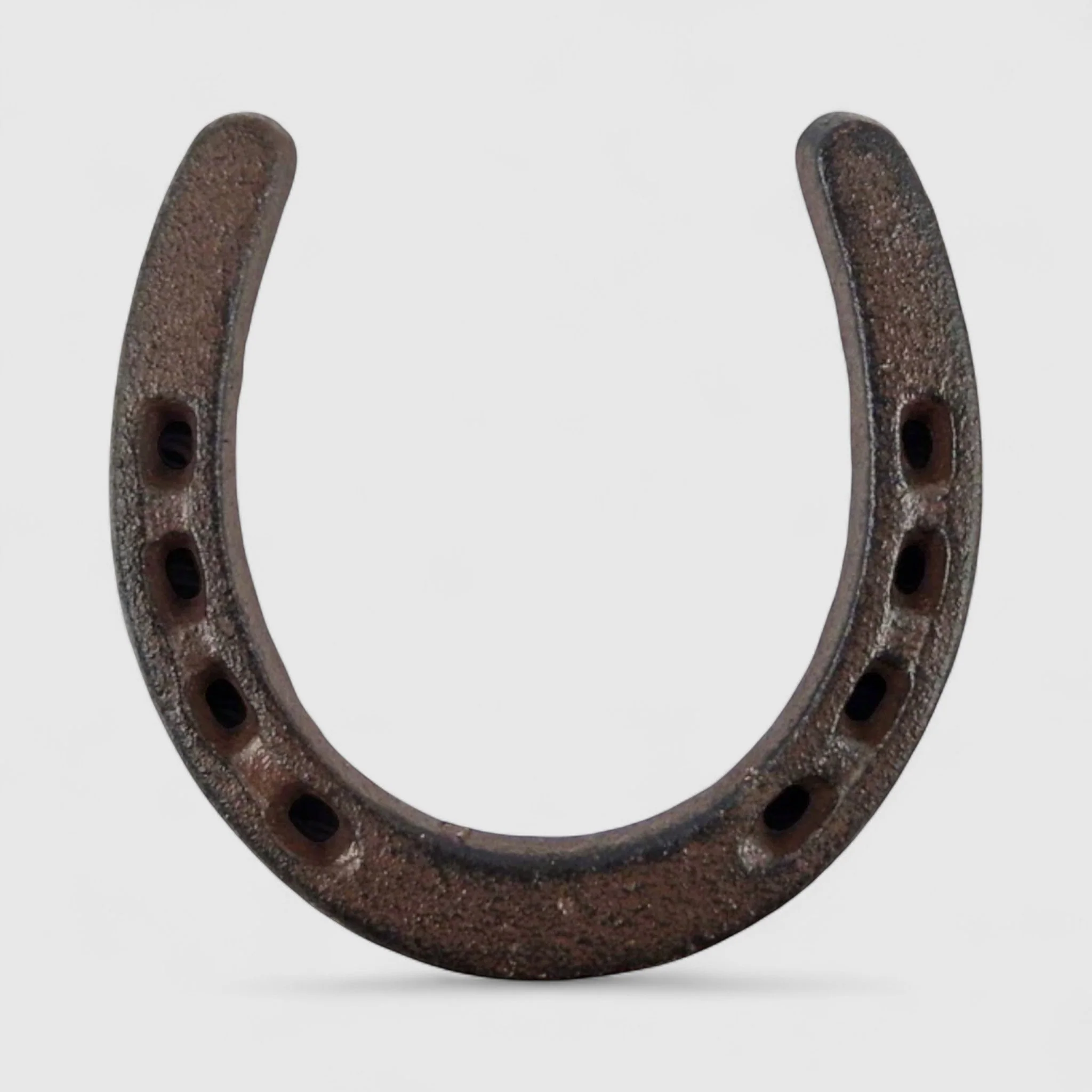 Classic Cast Iron Horseshoe, Lucky Rustic Wall Decor Accent - Image 2