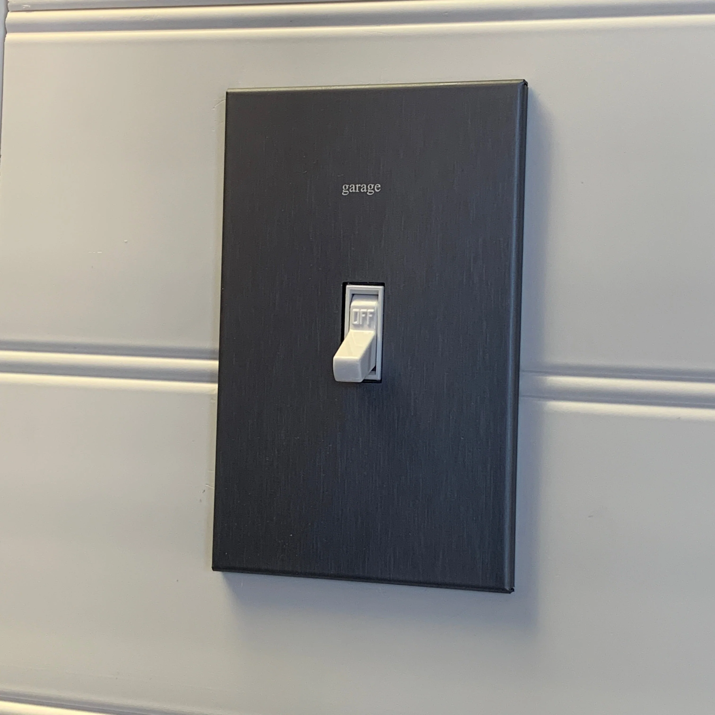 CleanPlate Classic Wall Plate in Designer Grey for Toggle Switches - Image 10