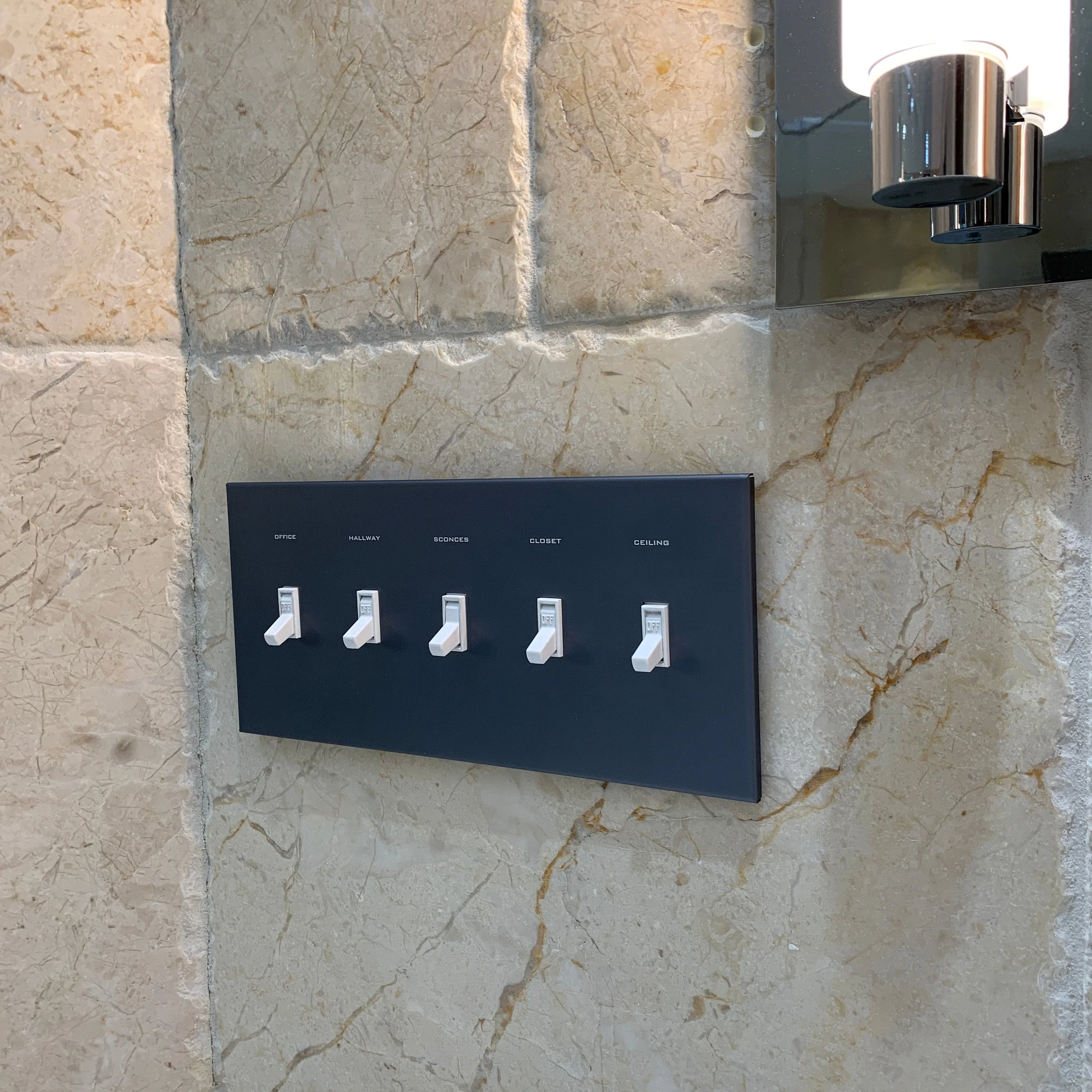 CleanPlate Classic Wall Plate in Designer Grey for Toggle Switches - Image 7