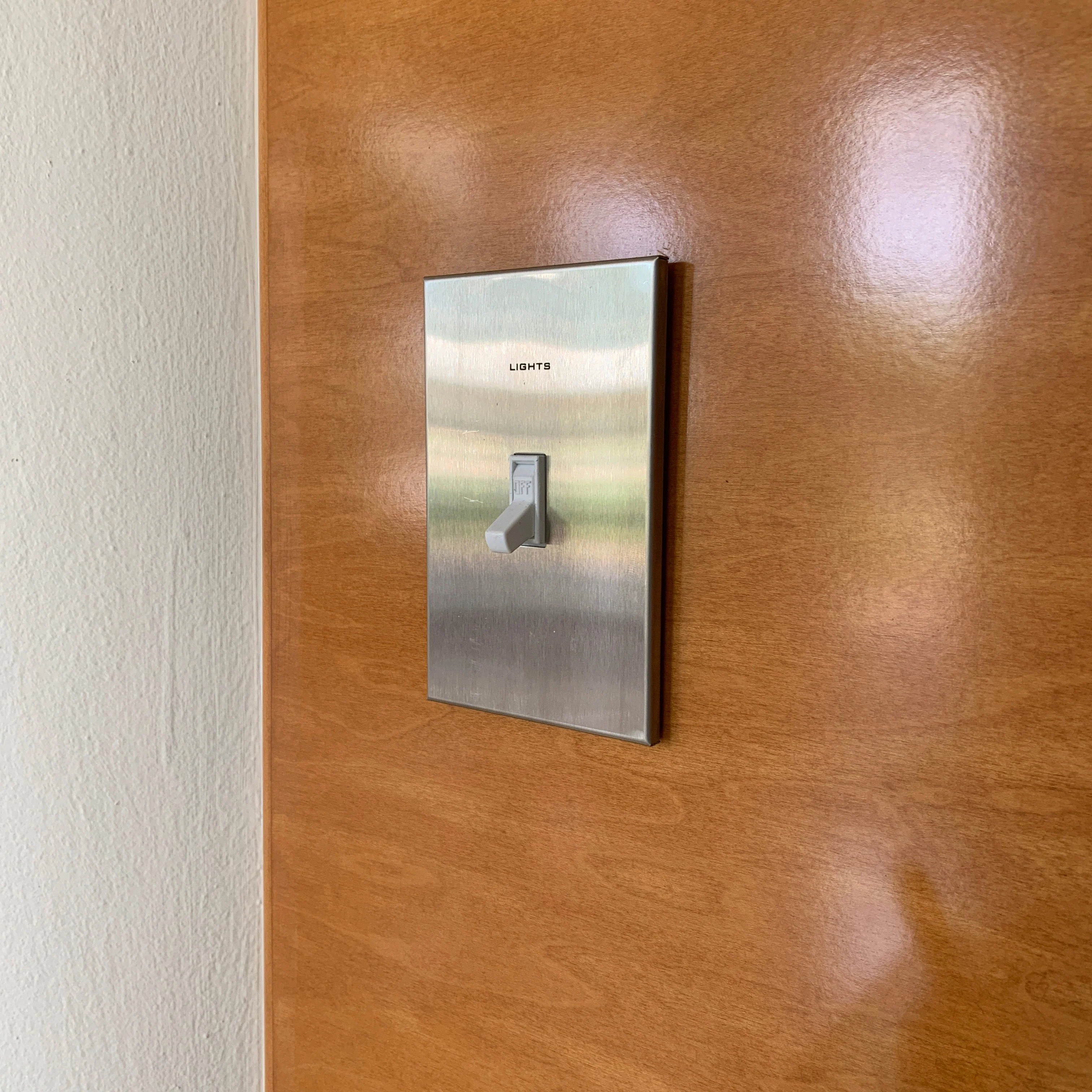 CleanPlate Classic Wall Plate in Stainless Steel for Toggle Switches - Image 5